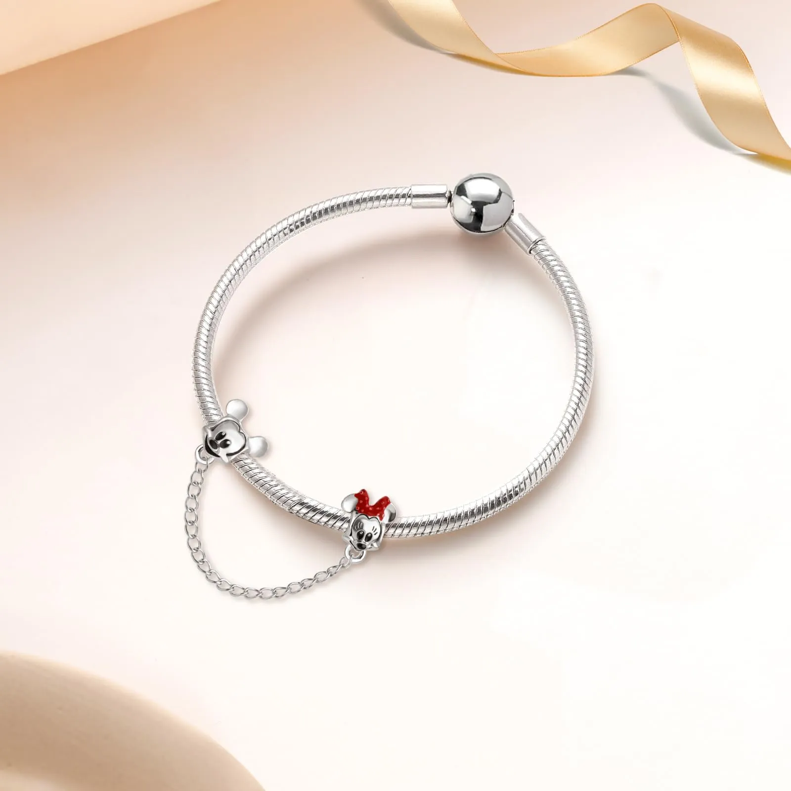 Ciondoli per Collane Bead Charm Argento 925 Donna Charms per Bracciali - immagine 5