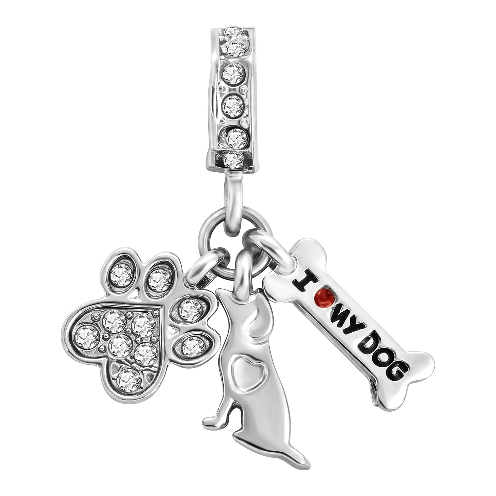 Ciondoli per Collane Bead Charm Argento 925 Donna Charms per Bracciali - immagine 1