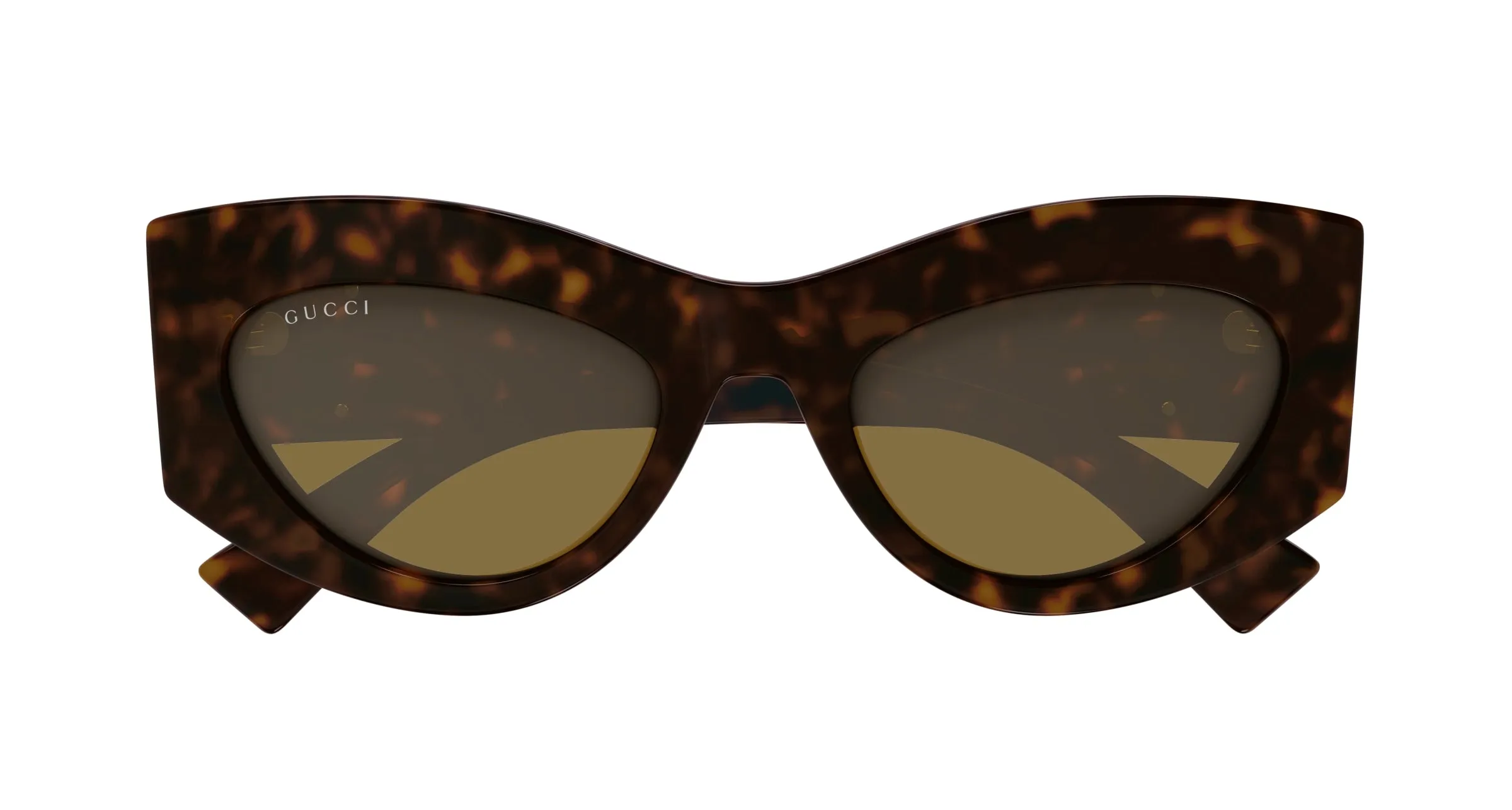 Gucci GG1843S 002 Occhiali da sole Acetato Havana Marrone Cat Eye - immagine 2