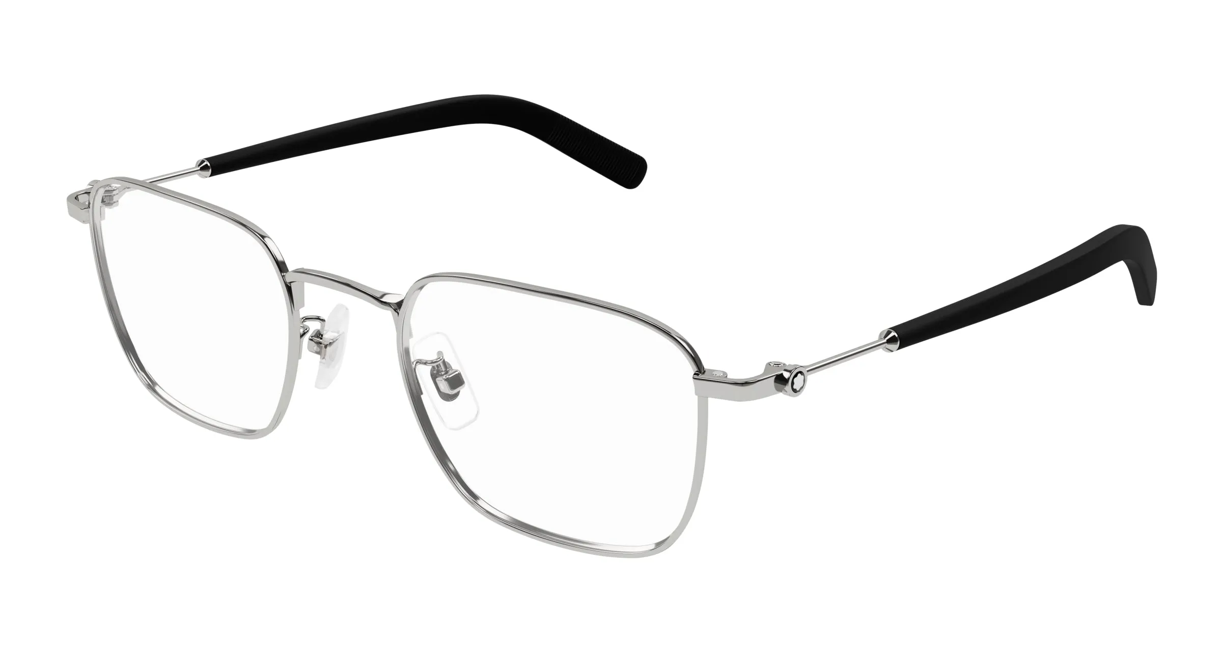 Montblanc MB0389O 007 Montature da vista Metallo Rutenio Trasparente Squadrata - immagine 1