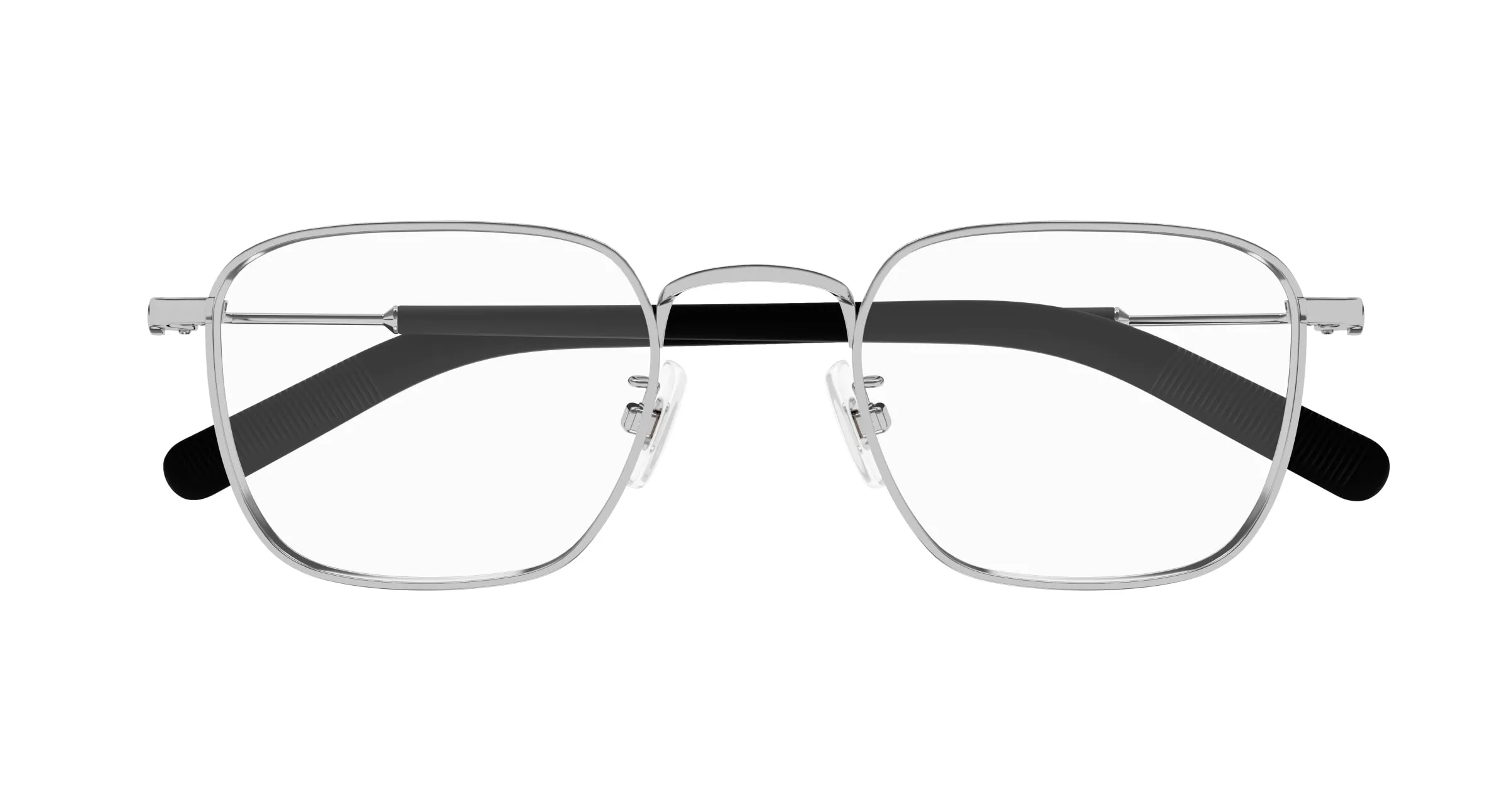 Montblanc MB0389O 007 Montature da vista Metallo Rutenio Trasparente Squadrata - immagine 2