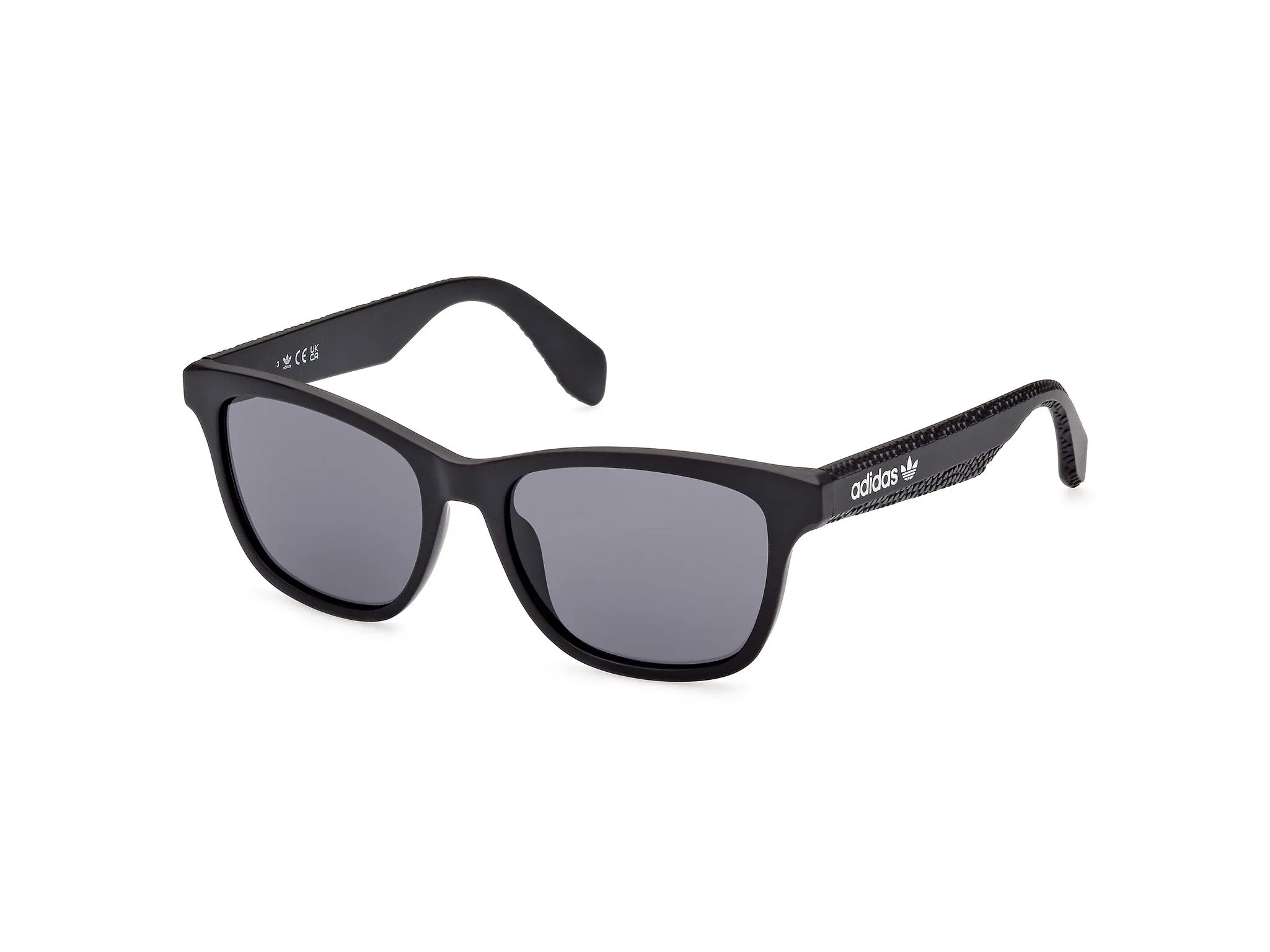 Adidas Sport Unisex Adidas OR0069 02A Occhiali da sole Iniettato Nero Grigio Squadrata Normale - immagine 1