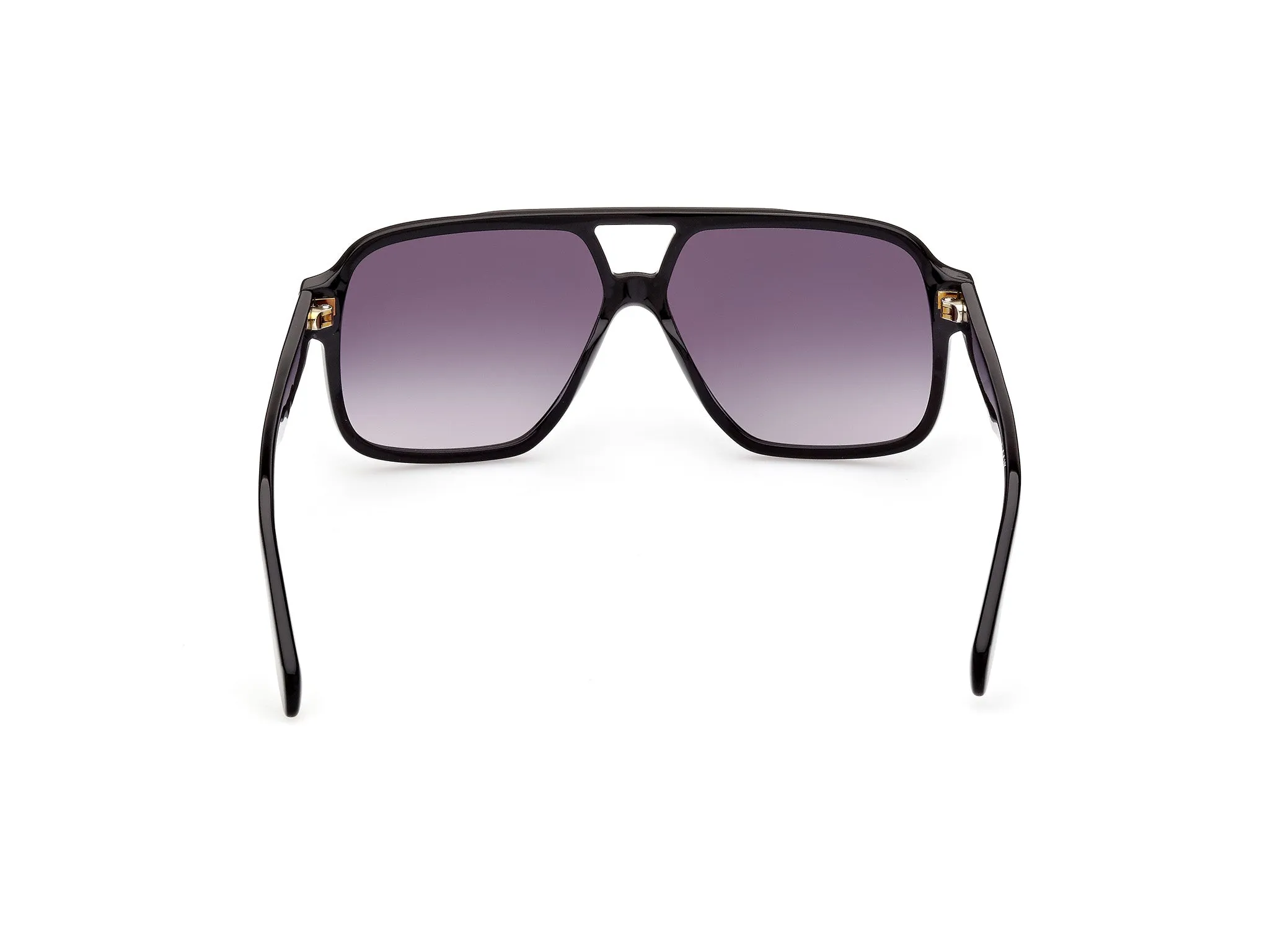 Adidas Sport Uomo Adidas OR0066 01B Occhiali da sole Acetato Nero Grigio Geometrica Normale Sfumato - immagine 4