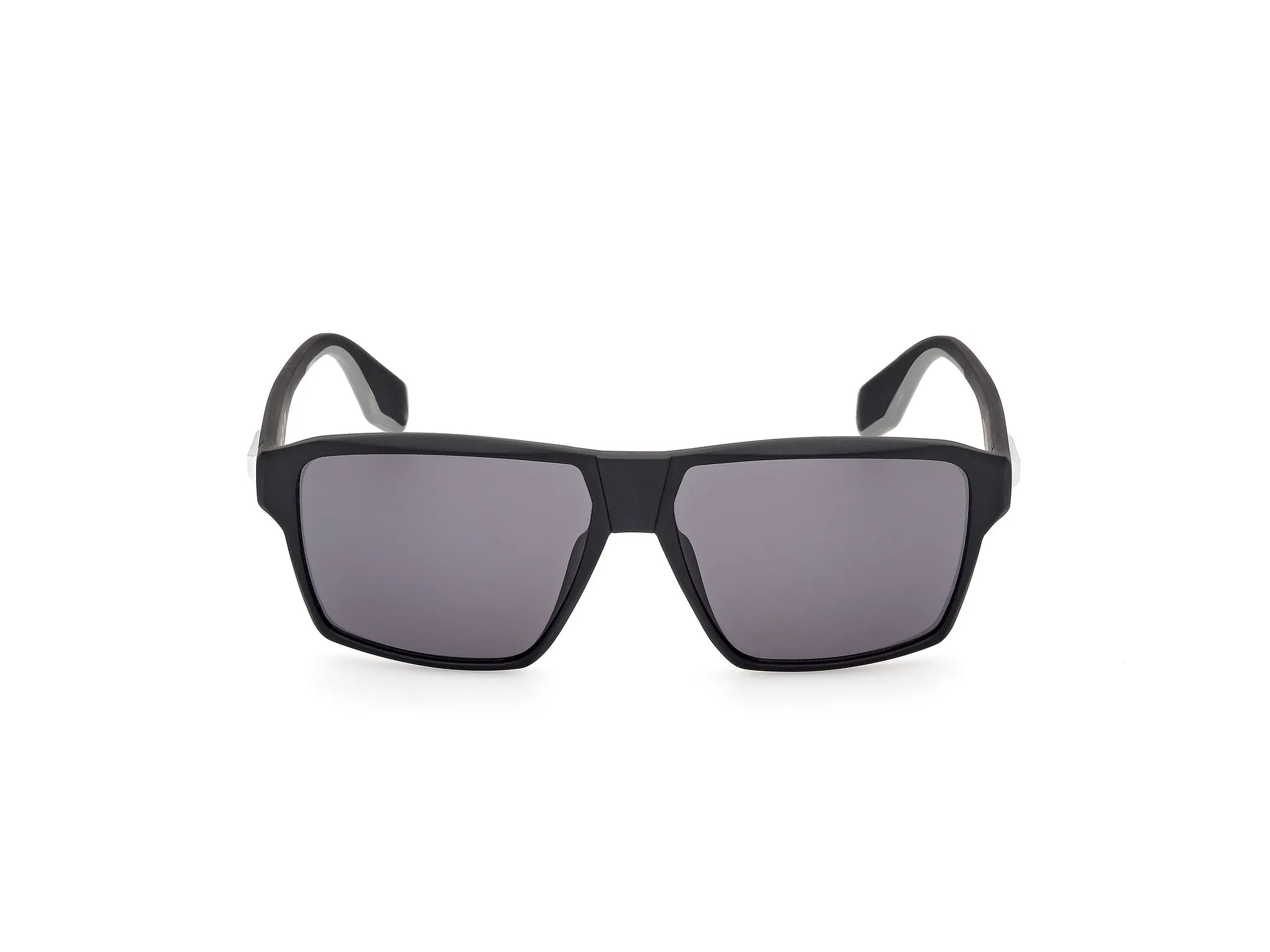 Adidas Sport Uomo Adidas OR0039 02A Occhiali da sole Iniettato Nero Grigio Geometrica Normale - immagine 2