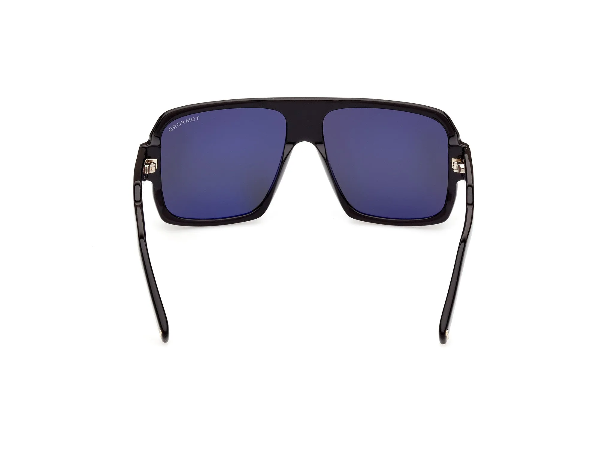 TOM FORD FT0933 CAMDEN 01A Occhiali da sole Acetato Nero Grigio Squadrata Normale - immagine 4