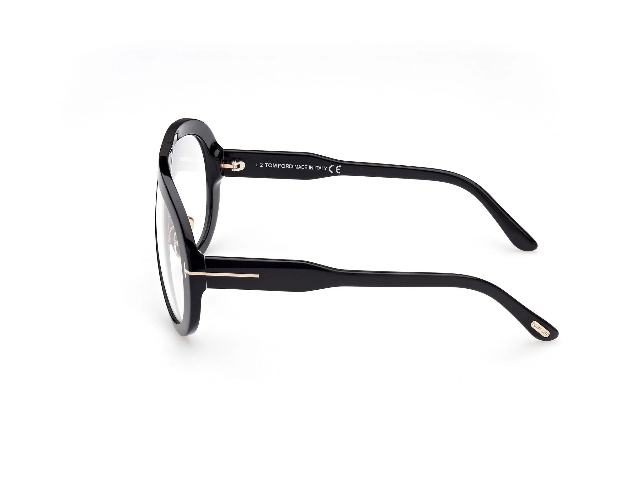 TOM FORD FT0836 TROY 1 Occhiali da sole Acetato Nero Pilot Normale - immagine 3