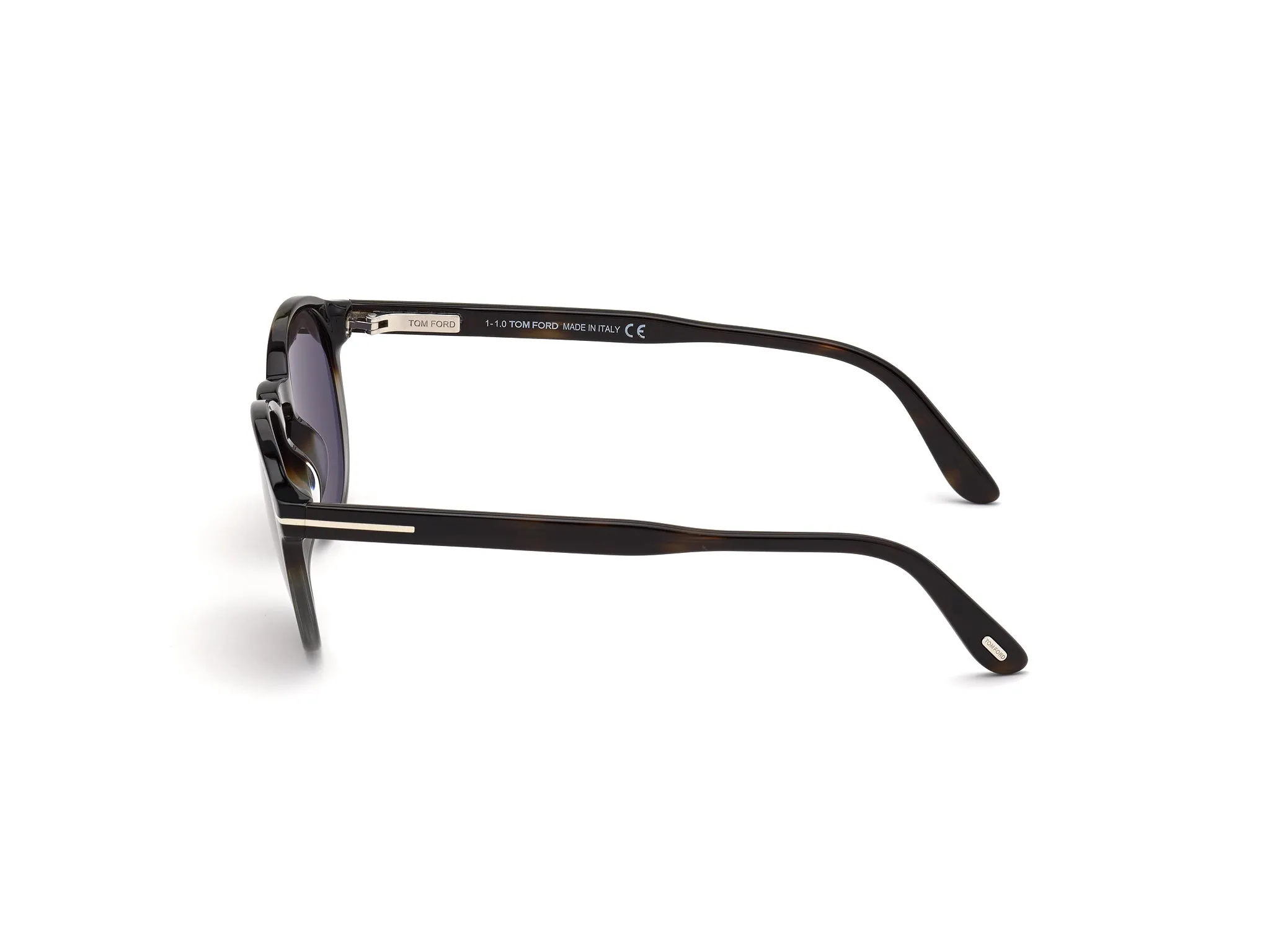 TOM FORD FT0834 DANTE 56A Occhiali da sole Acetato Havana Grigio Rotonda Normale - immagine 3