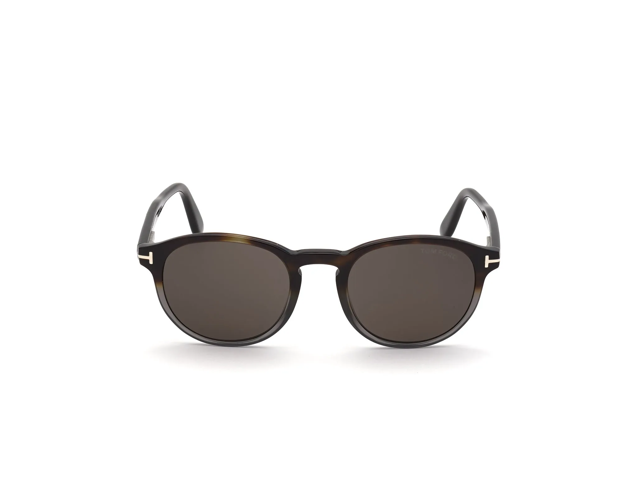 TOM FORD FT0834 DANTE 56A Occhiali da sole Acetato Havana Grigio Rotonda Normale - immagine 2