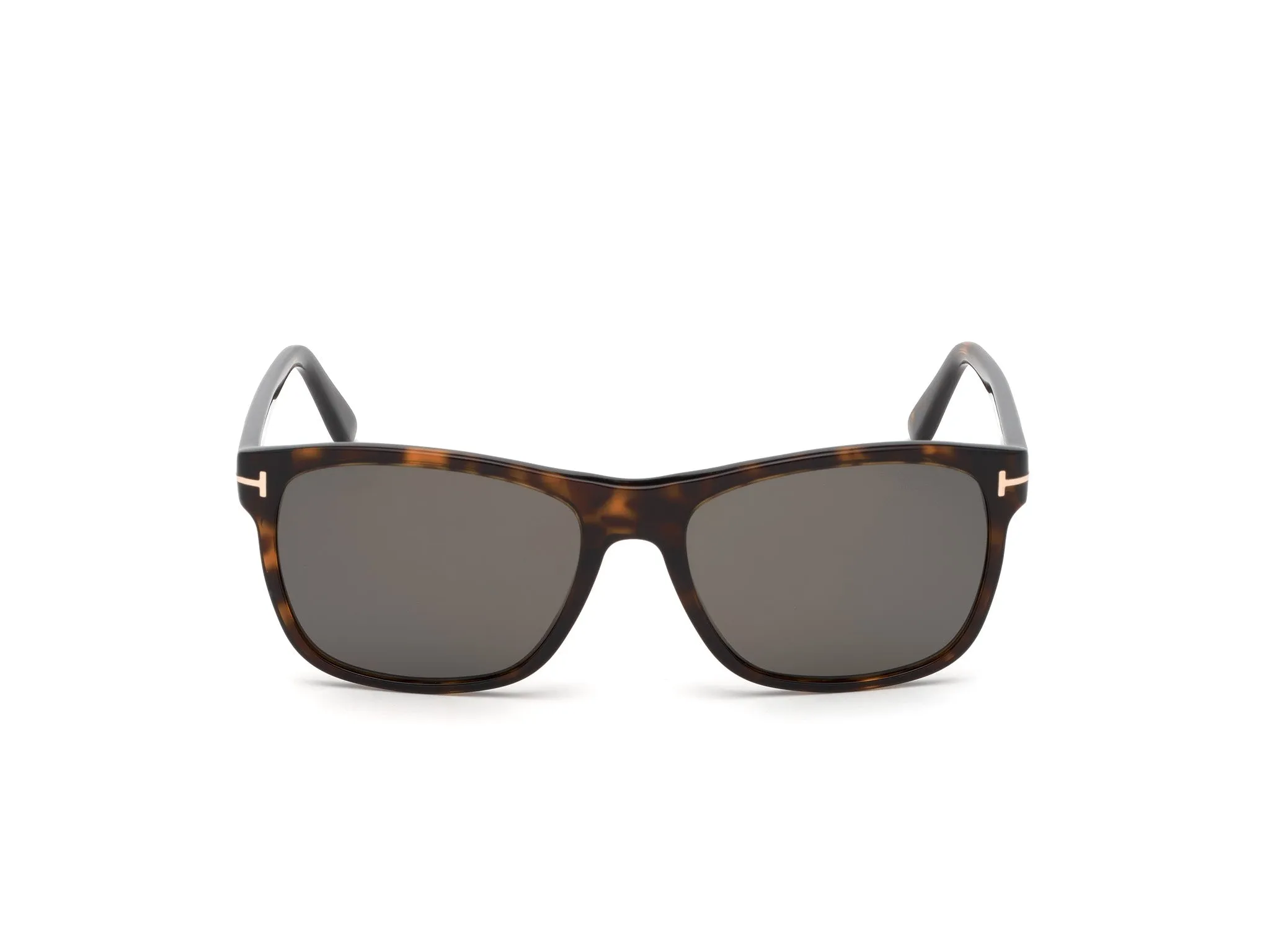 TOM FORD FT0698 GIULIO 52D Occhiali da sole Acetato Havana scuro Fumo Geometrica Polarizzata - immagine 2