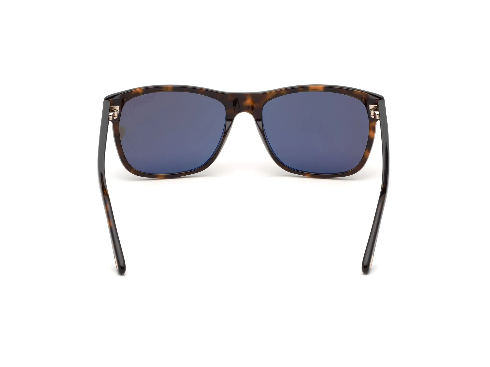 TOM FORD FT0698 GIULIO 52D Occhiali da sole Acetato Havana scuro Grigio Geometrica Polarizzata - immagine 4
