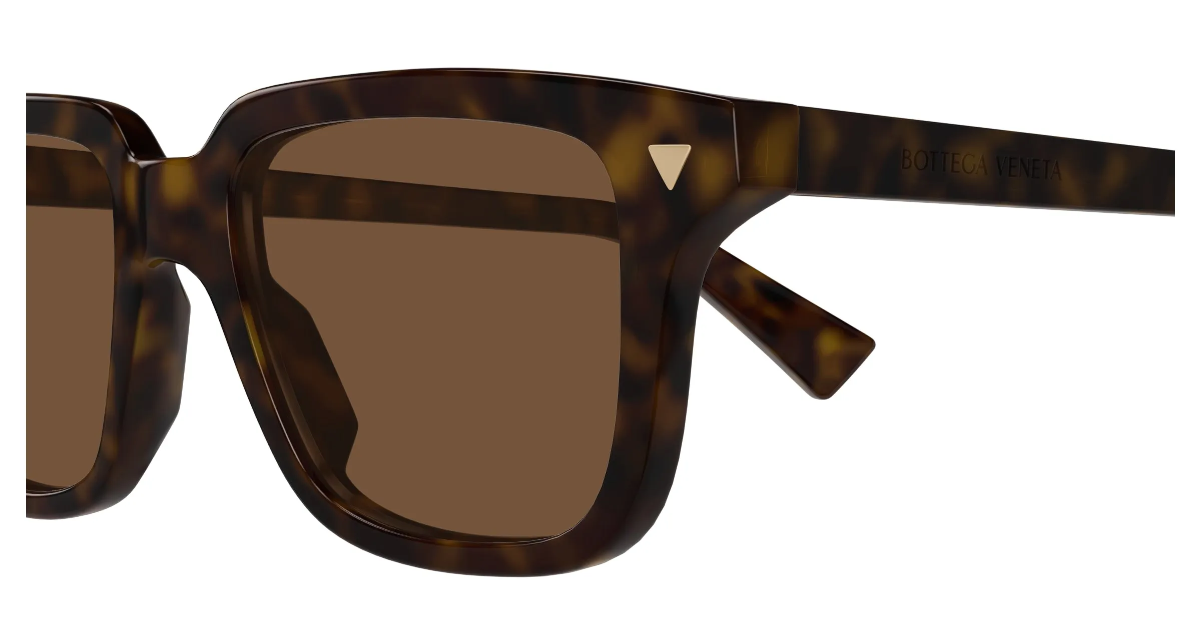 Bottega Veneta BV1363S 002 Occhiali da sole Acetato Havana Marrone Squadrata - immagine 3