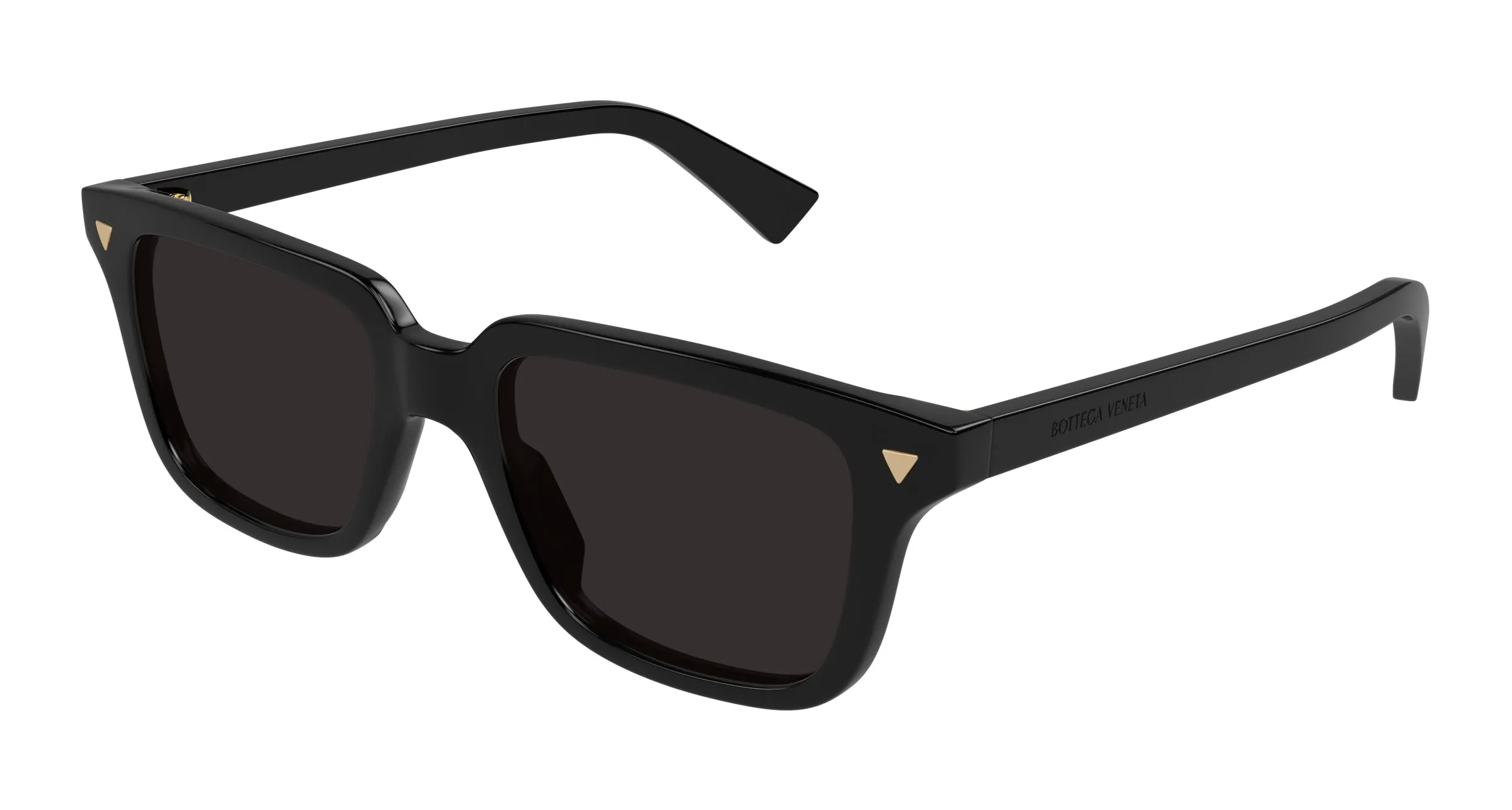 Bottega Veneta BV1363S 001 Occhiali da sole Acetato Nero Grigio Squadrata - immagine 1