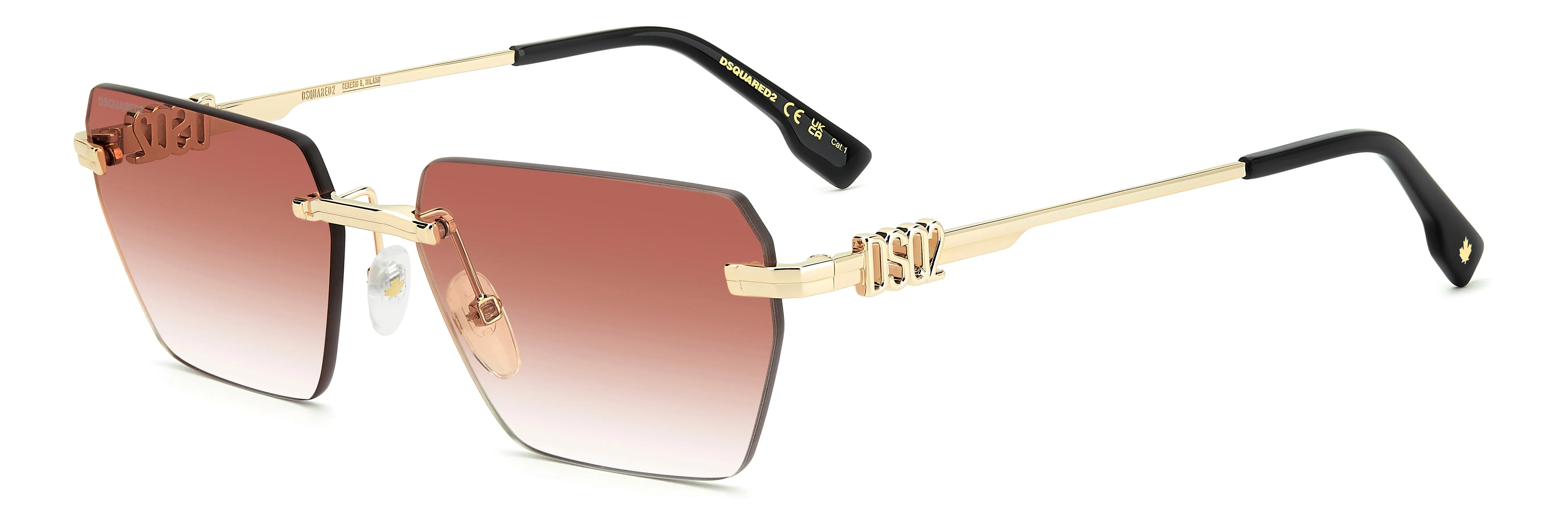 Dsquared2 Dsquared2 D2 0102/S J5G/17 Occhiali da sole Sfumato - immagine 1