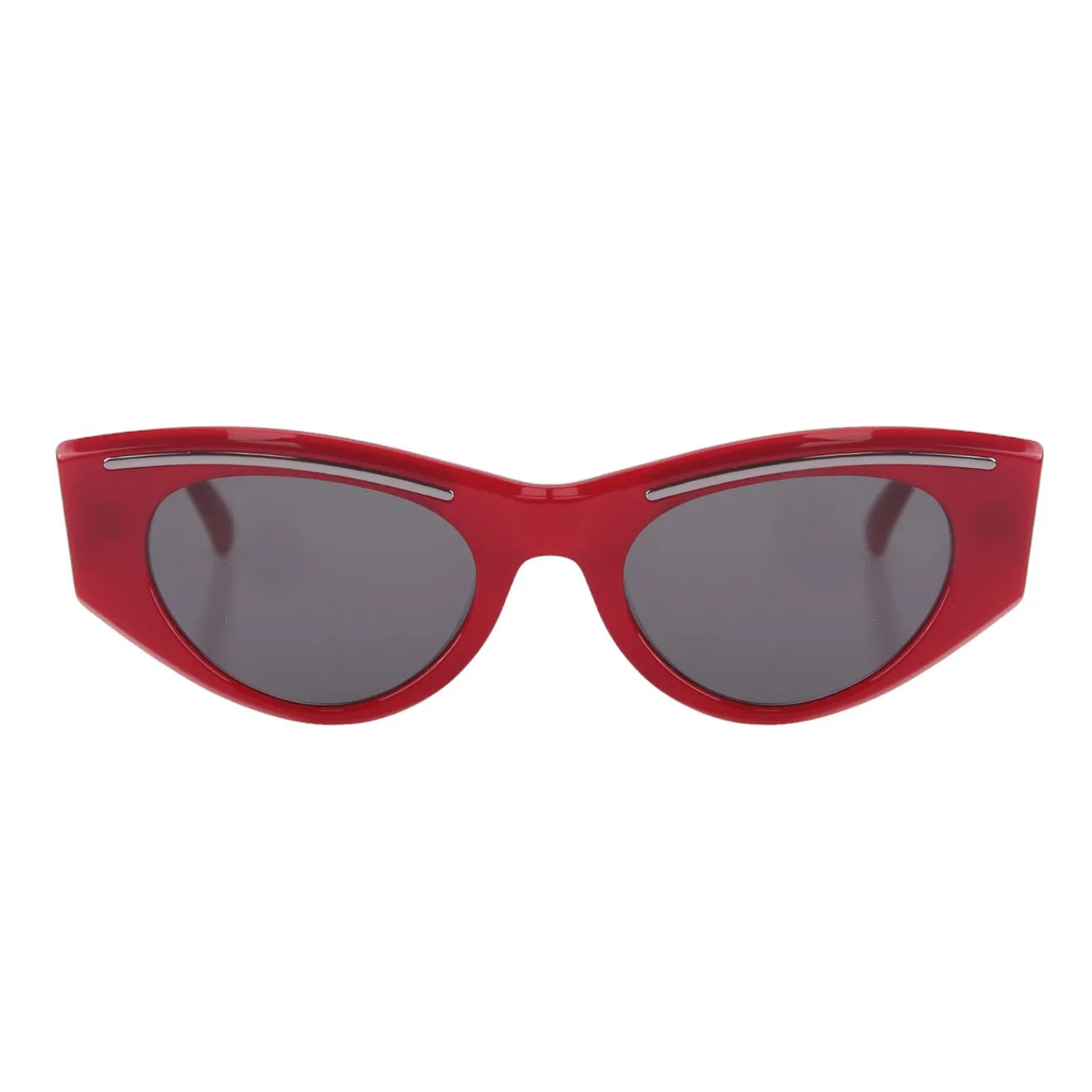 Italia Independent Donna AUDREY 0820 057.GLS Occhiali da sole outlet Acetato Bordeaux Grigio Cat Eye Antiriflesso - immagine 2