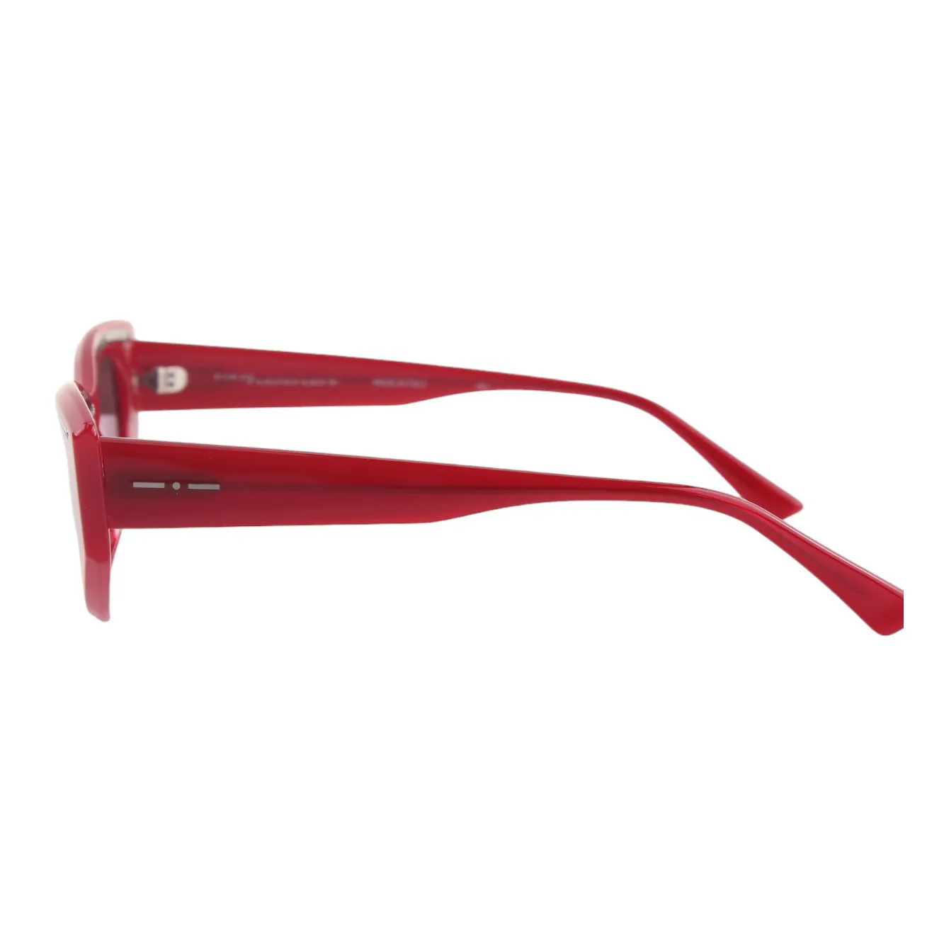 Italia Independent Donna AUDREY 0820 057.GLS Occhiali da sole outlet Acetato Bordeaux Grigio Cat Eye Antiriflesso - immagine 3