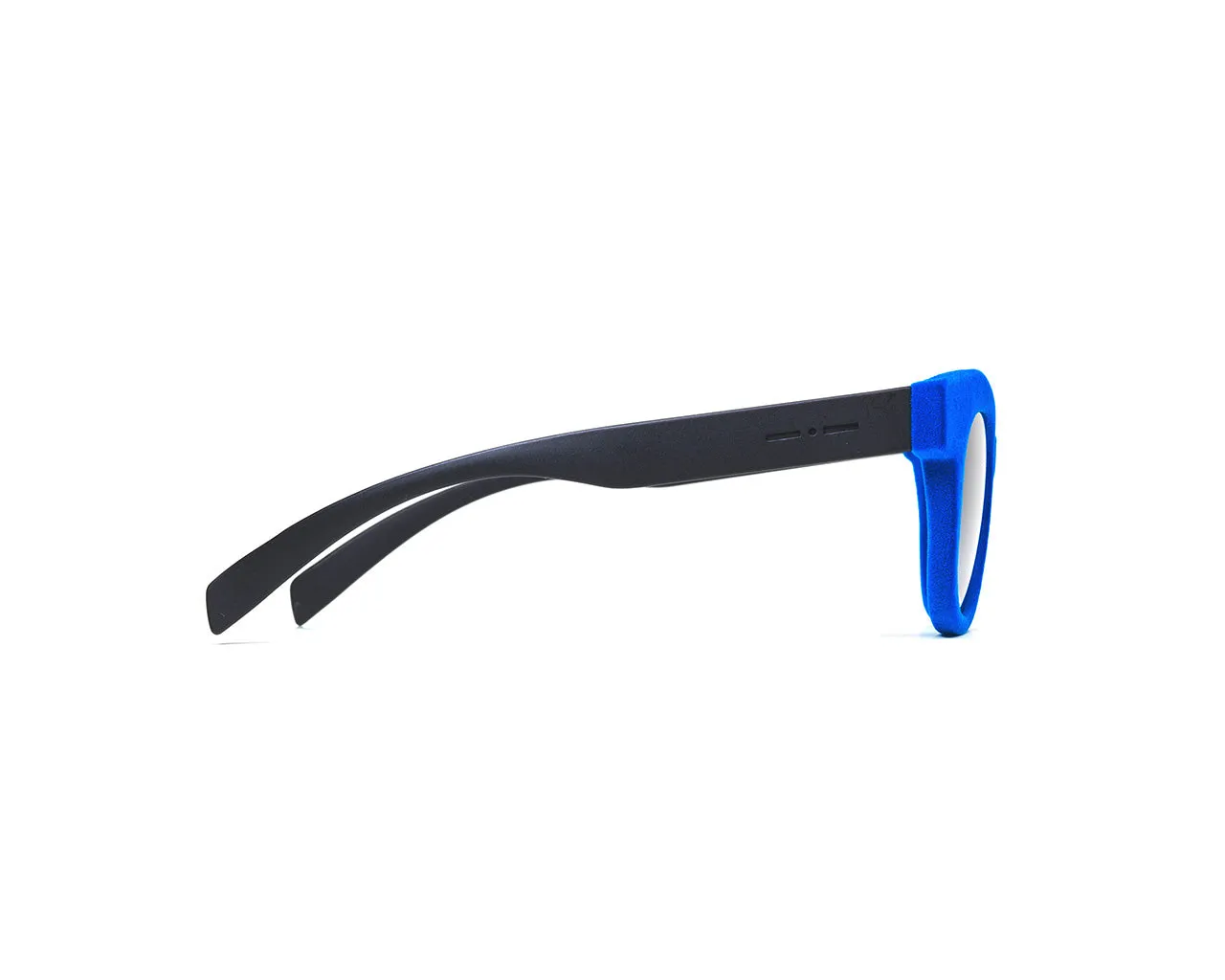 Italia Independent Donna 0096V 022.000 Occhiali da sole outlet Plastica Blu Grigio Cat Eye Sfumato - immagine 3