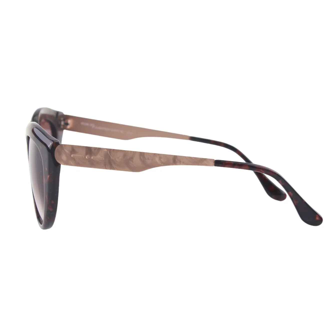 Italia Independent Donna I-LIGHT METAL 0805 049.ACE Occhiali da sole outlet Acetato Havana Cat Eye - immagine 3