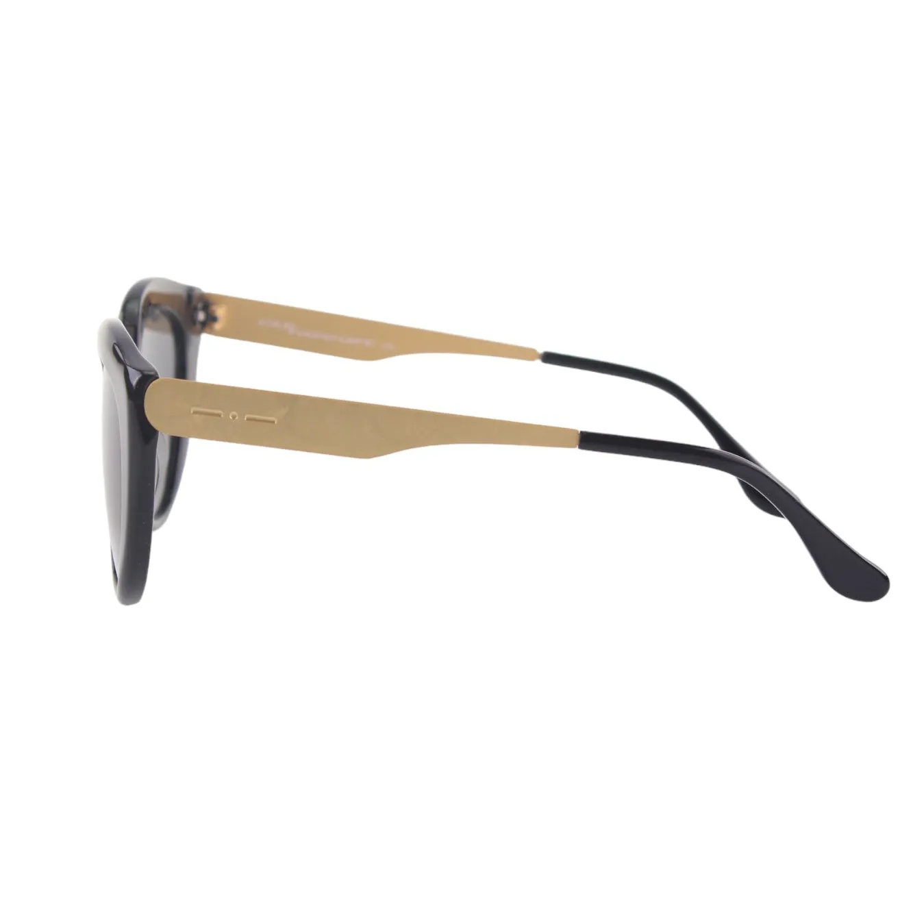 Italia Independent Donna I-LIGHT METAL 0805 009.ACE Occhiali da sole outlet Acetato Nero Cat Eye - immagine 3