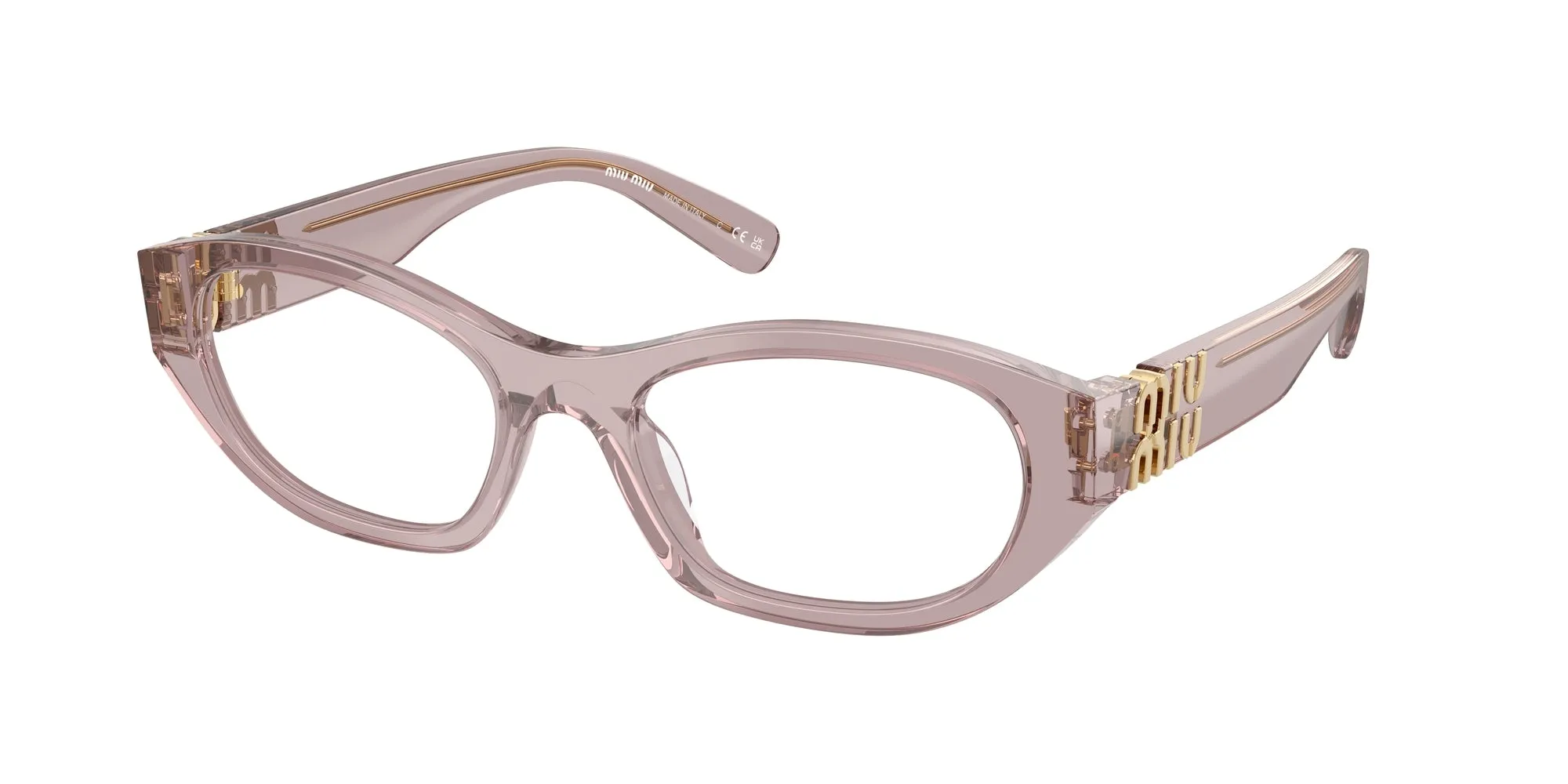 Miu Miu MU 03WV 12W1O1 Montature da vista Acetato Viola Geometrica Normale - immagine 1