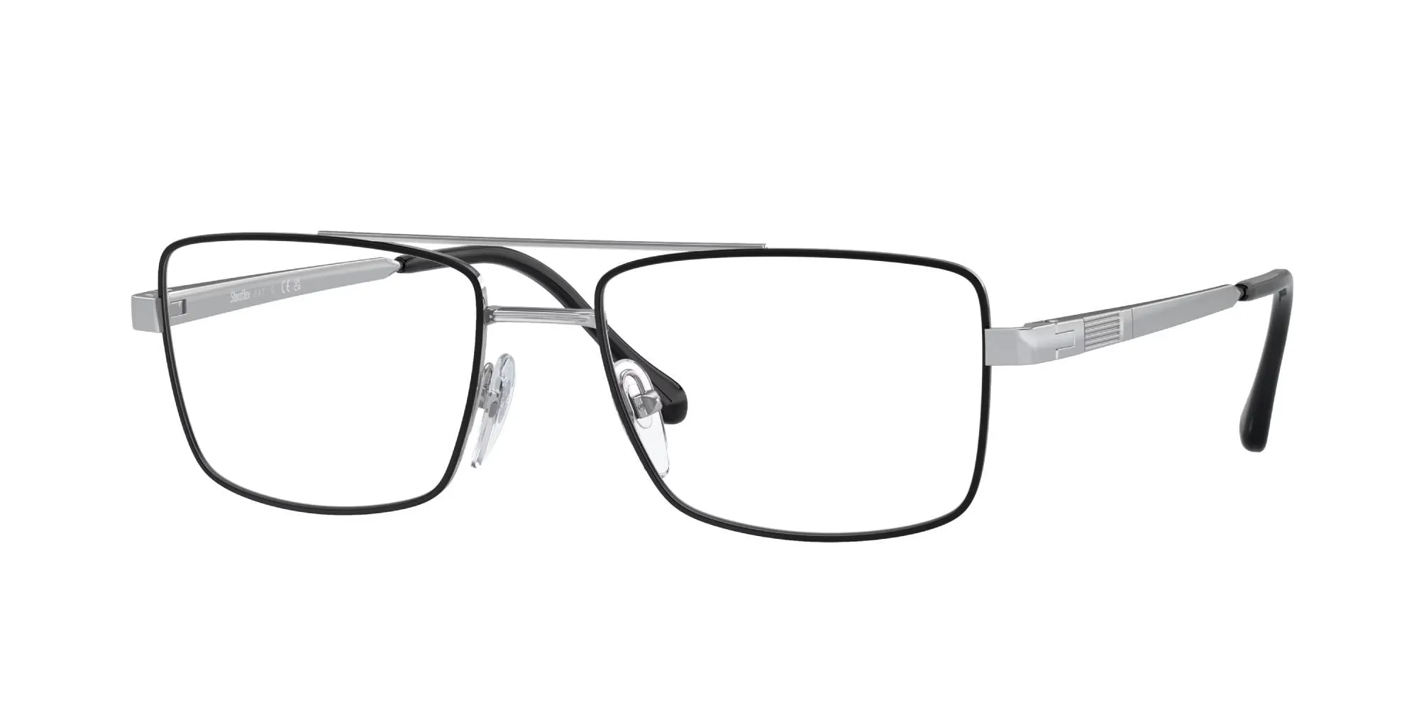 Sferoflex Uomo SF2296 526 Montature da vista Metallo Argento Squadrata - immagine 1