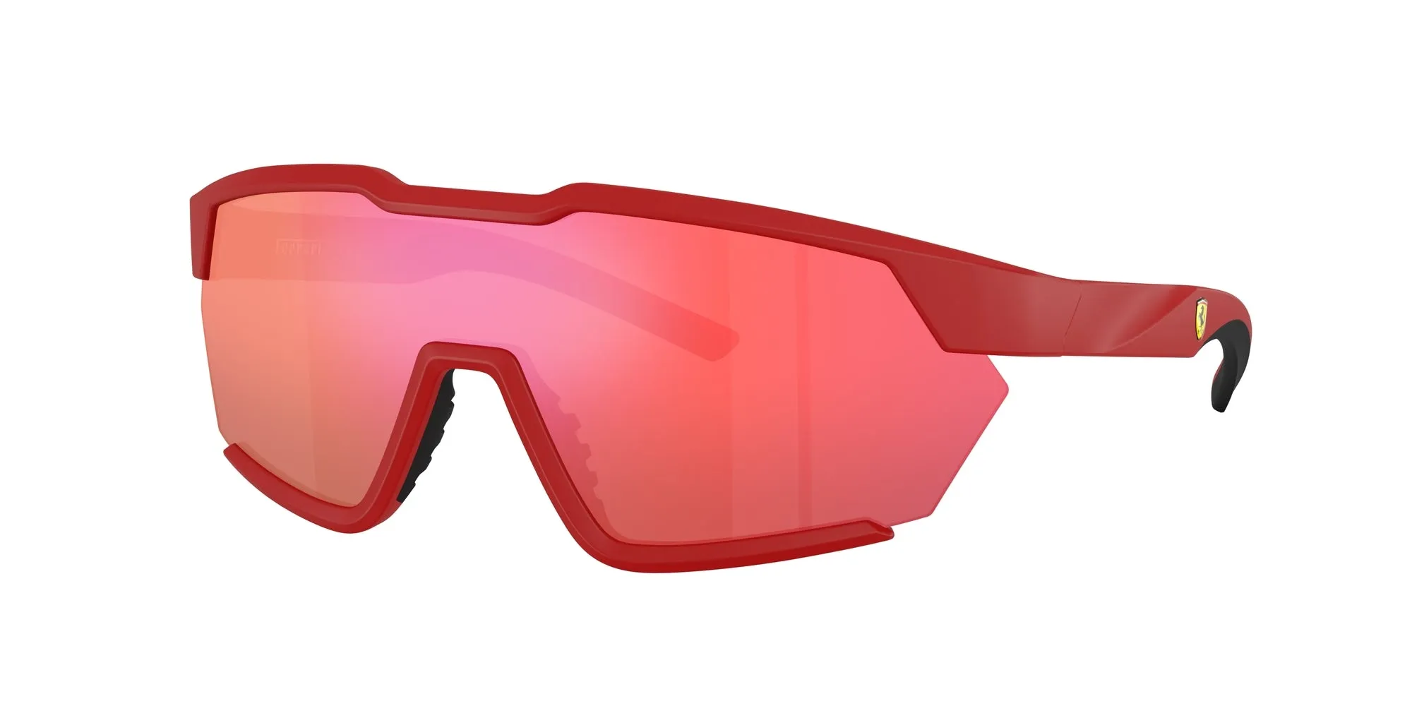 Ferrari Scuderia FZ6018U 514/6Q Occhiali da sole Iniettato Rosso Oro Geometrica Normale - immagine 1