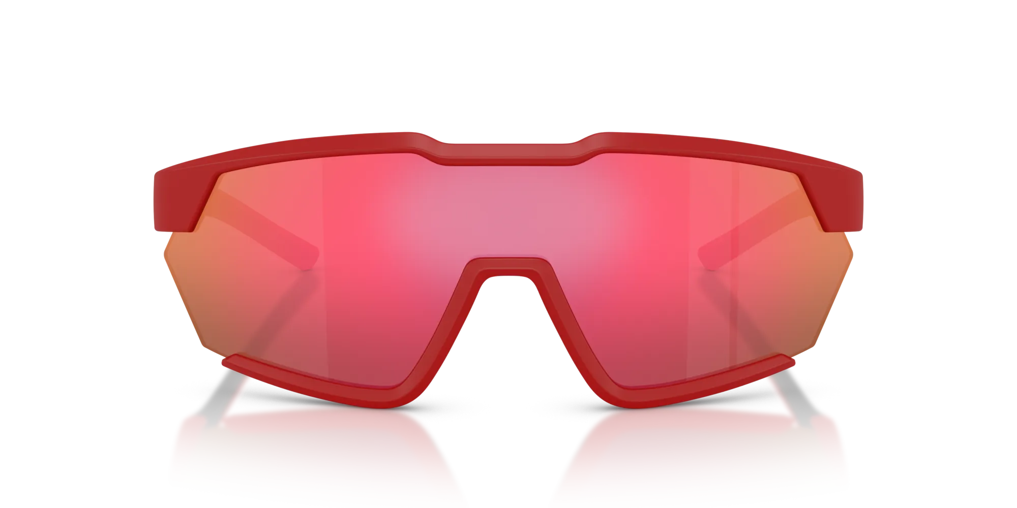 Ferrari Scuderia FZ6018U 514/6Q Occhiali da sole Iniettato Rosso Oro Geometrica Normale - immagine 3