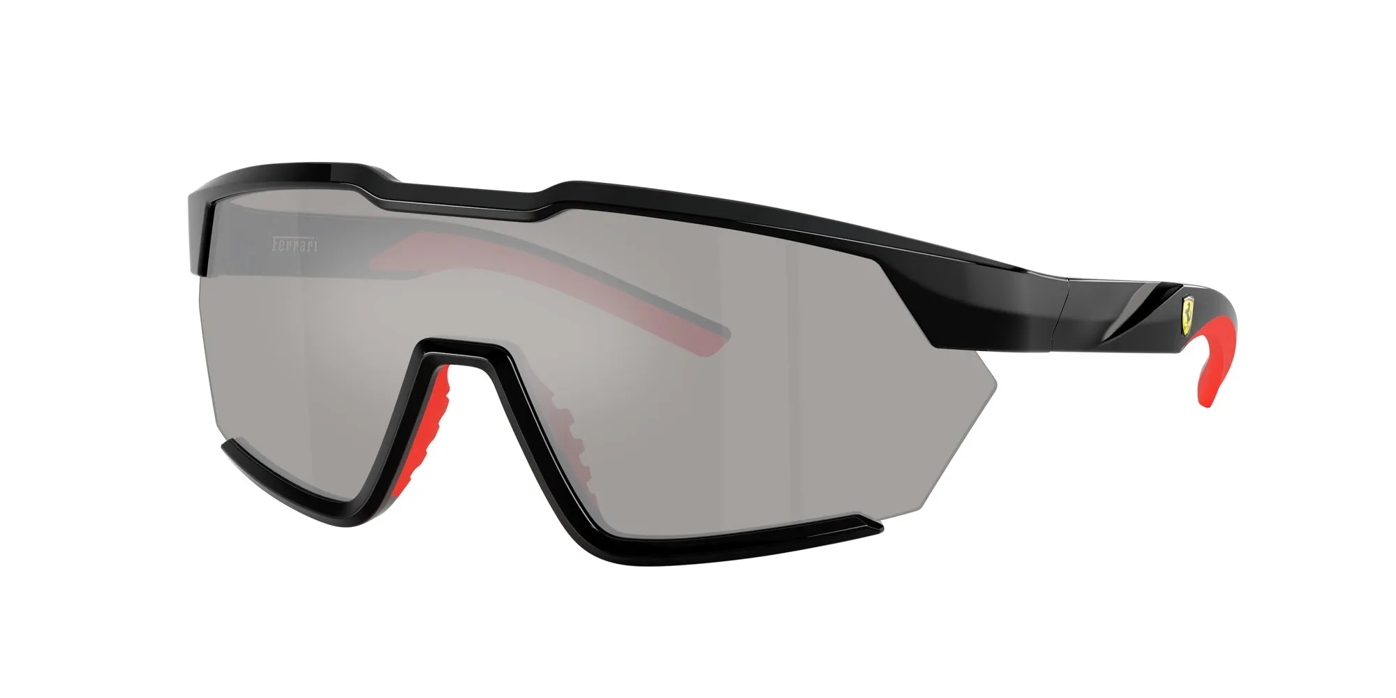 Ferrari Scuderia FZ6018U 501/6G Occhiali da sole Iniettato Nero Grigio Geometrica Normale - immagine 1