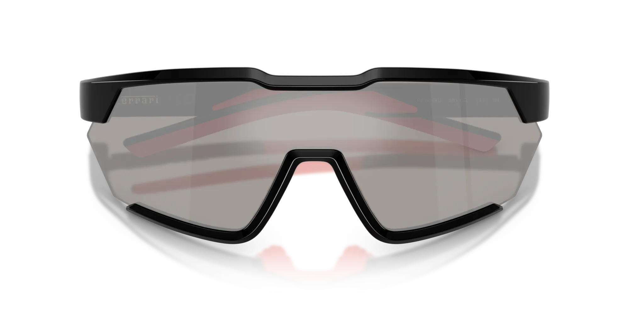 Ferrari Scuderia FZ6018U 501/6G Occhiali da sole Iniettato Nero Grigio Geometrica Normale - immagine 2