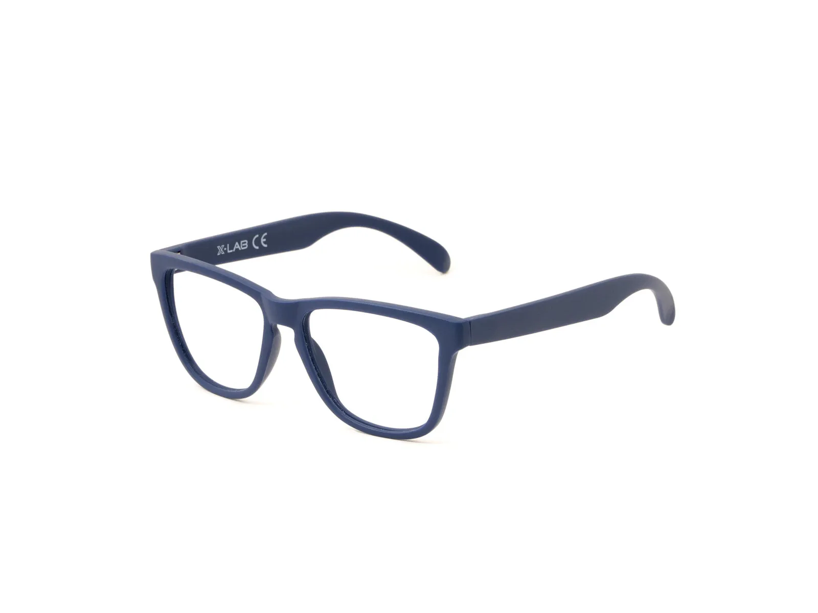 XLAB Bambino DEVON2 junior Montature da vista bambino Plastica Trasparente Squadrata Anti luce blu - per PC - immagine 1