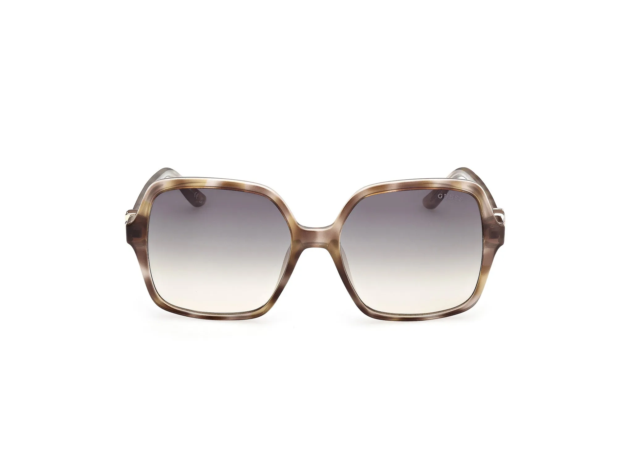 Guess GU00190 95P Occhiali da sole Iniettato Havana Squadrata Normale Sfumato - immagine 2