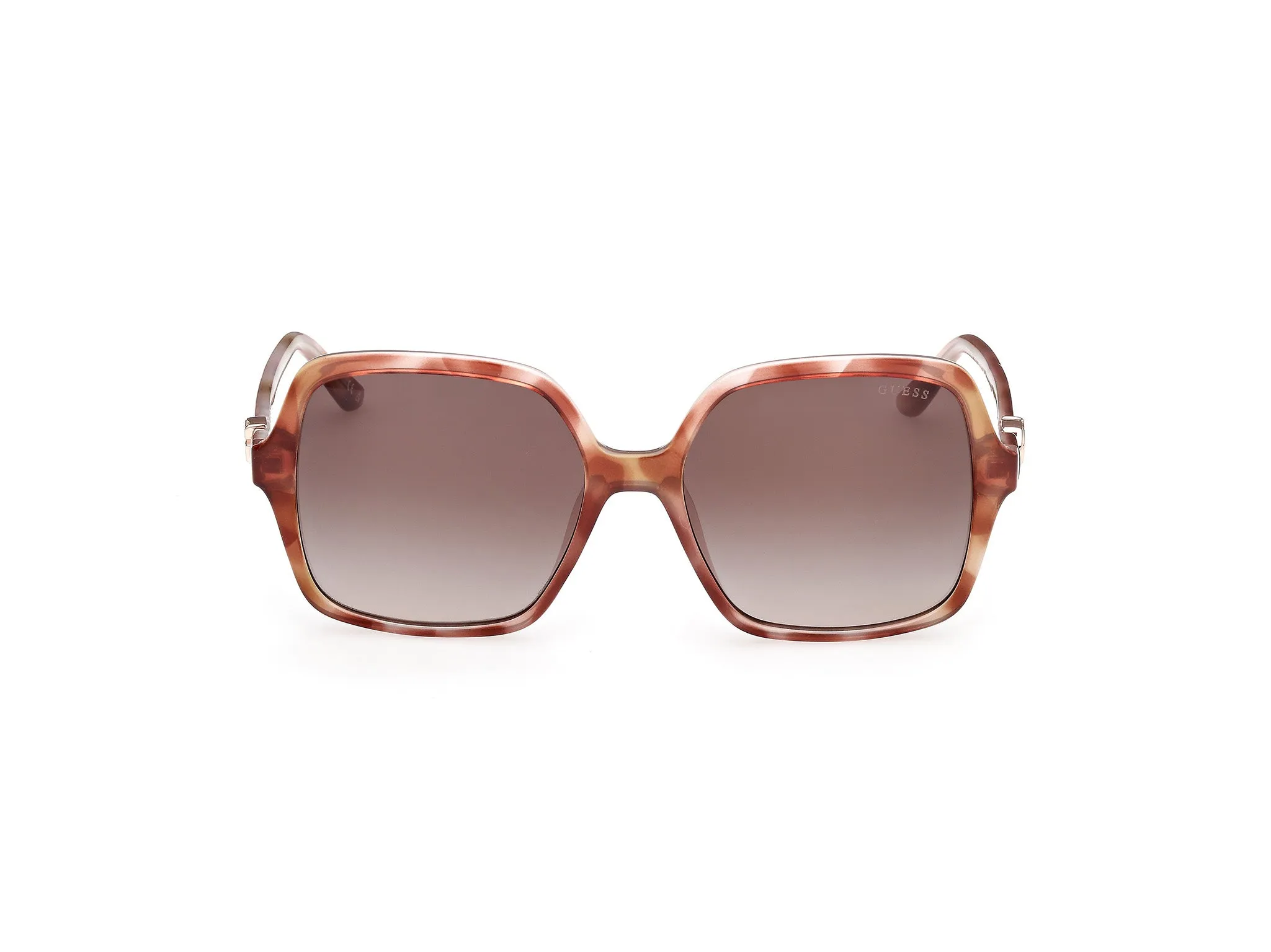 Guess GU00190 47F Occhiali da sole Iniettato Marrone Marrone Squadrata Normale - immagine 2