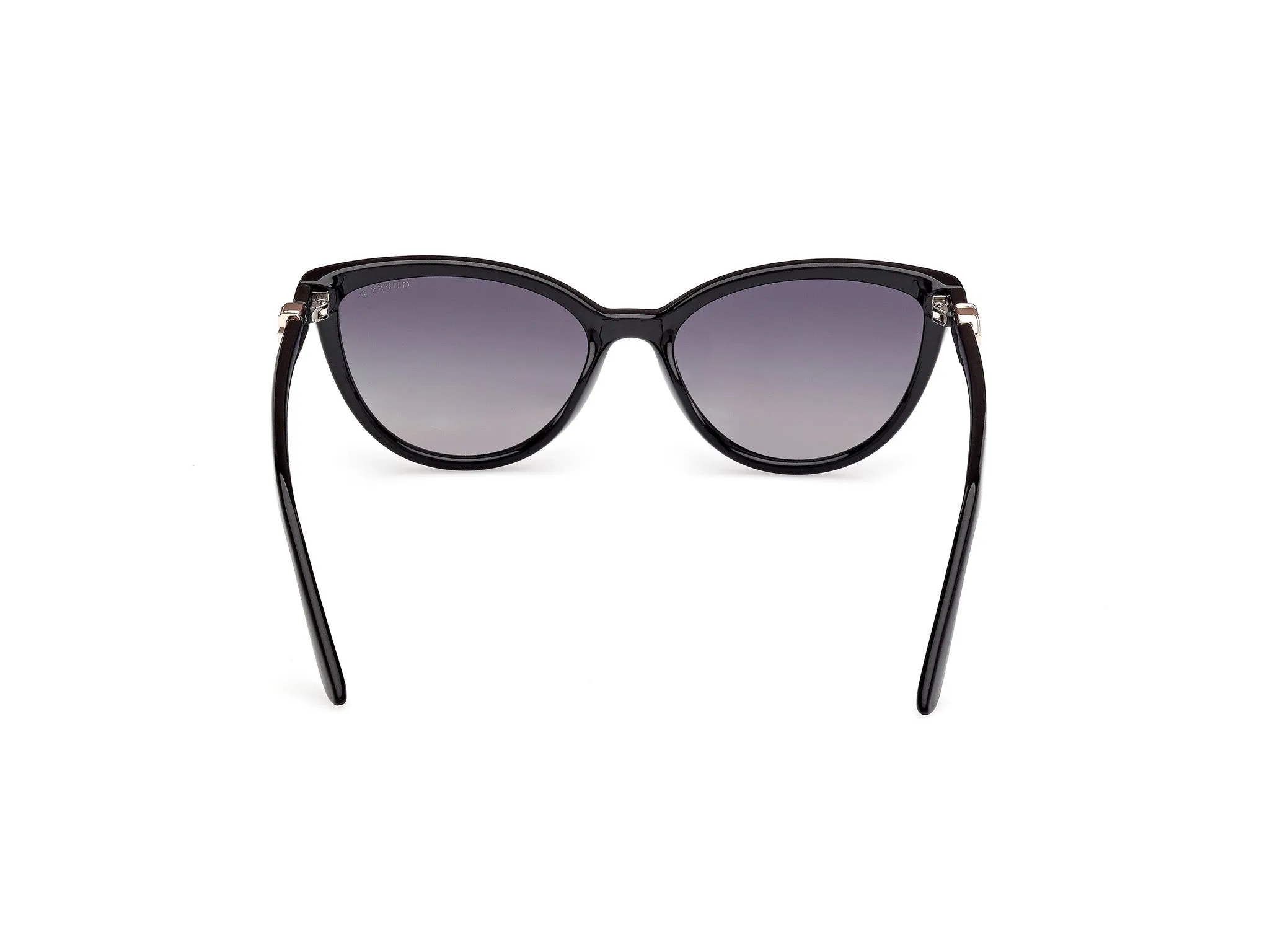 Guess GU00189 01D Occhiali da sole Iniettato Nero Fumo Cat Eye Polarizzata - immagine 4