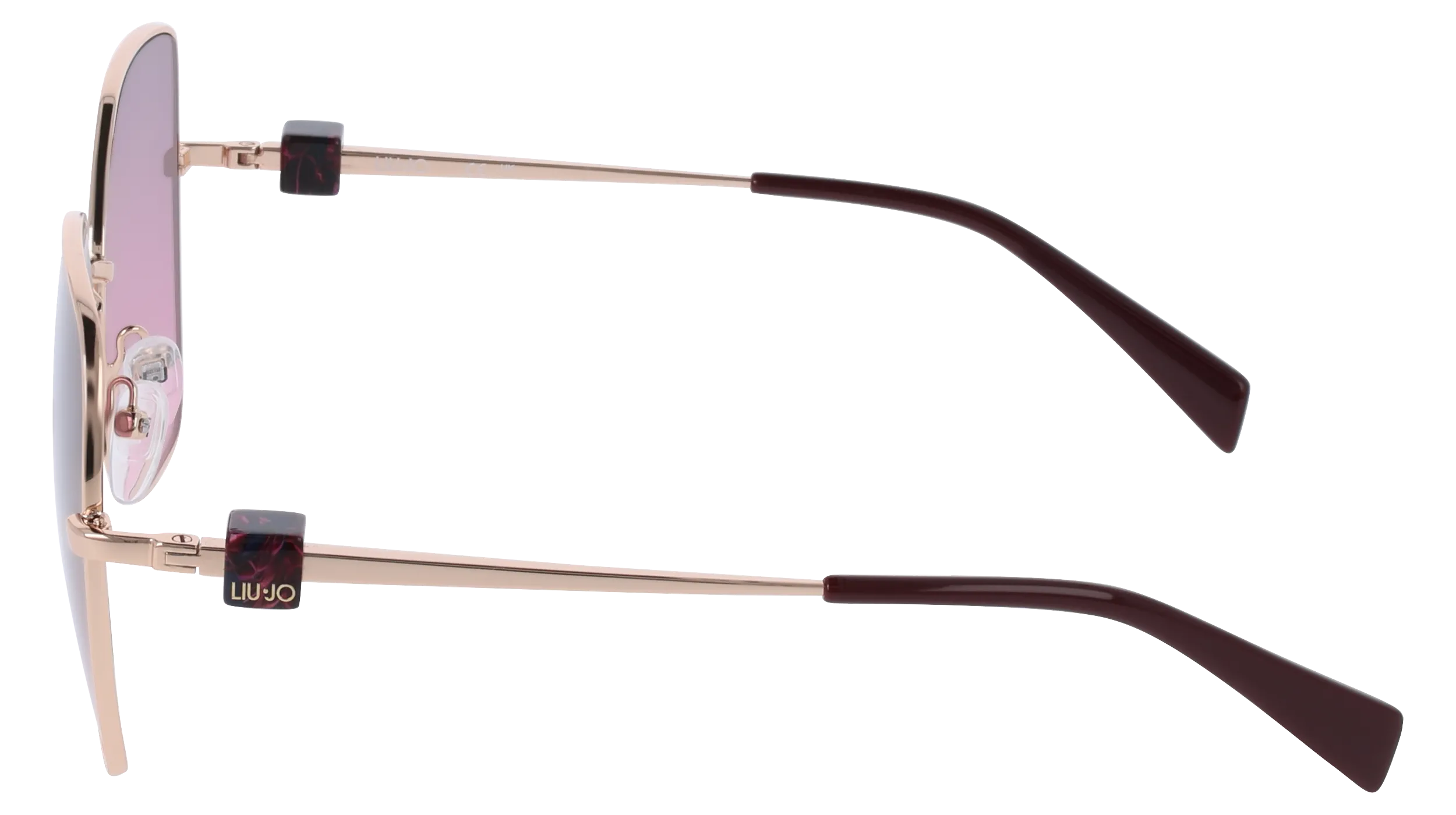 Liu Jo LJ160S 770 Occhiali da sole Metallo Oro Normale - immagine 3