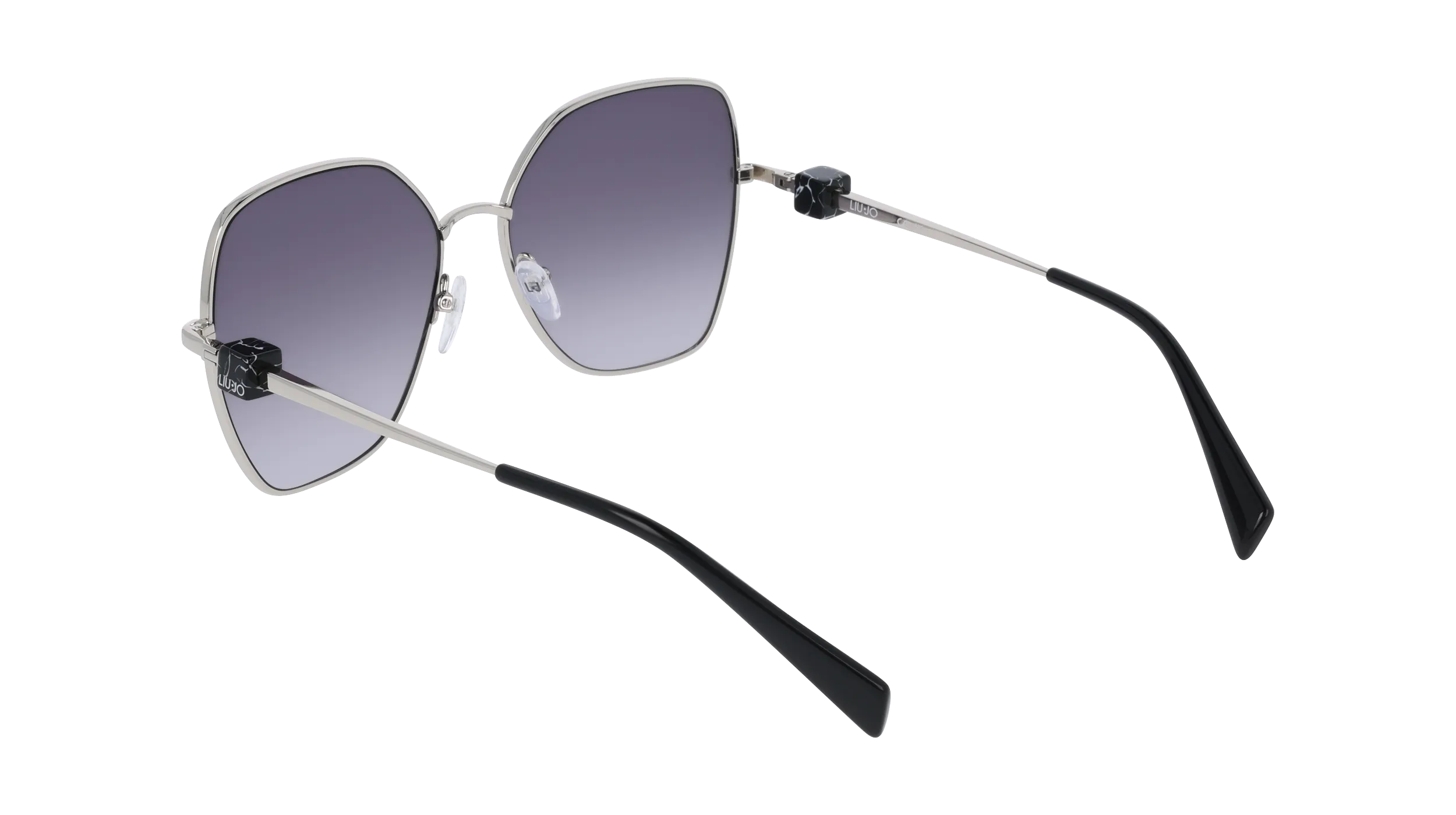 Liu Jo LJ160S 040 Occhiali da sole Metallo Argento Normale - immagine 4