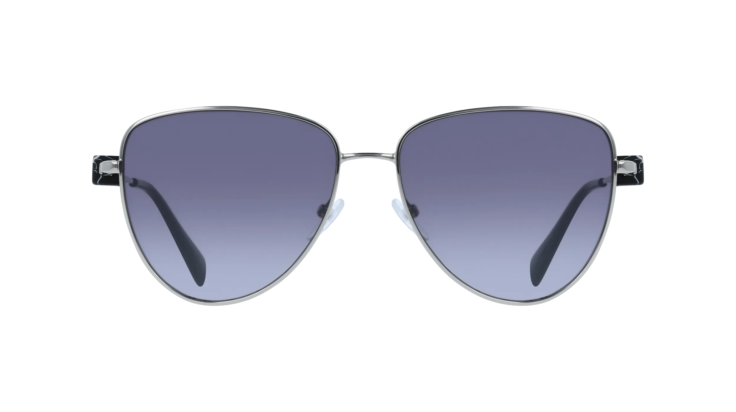 Liu Jo LJ161S 040 Occhiali da sole Metallo Argento Pilot Normale - immagine 2