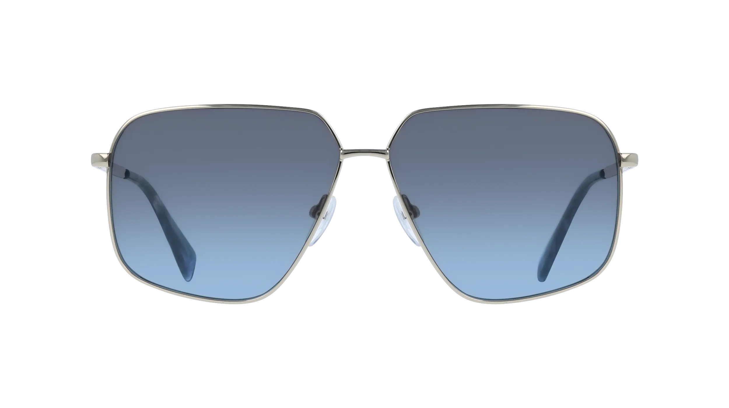 Liu Jo LJ162S 722 Occhiali da sole Metallo Oro Grigio Pilot Normale - immagine 2