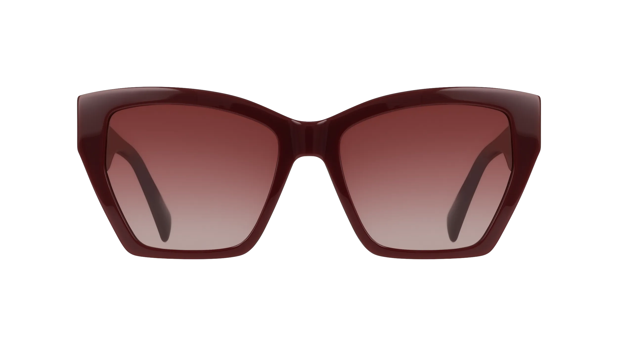 Liu Jo LJ815S 601 Occhiali da sole Acetato Bordeaux Squadrata Normale Sfumato - immagine 2