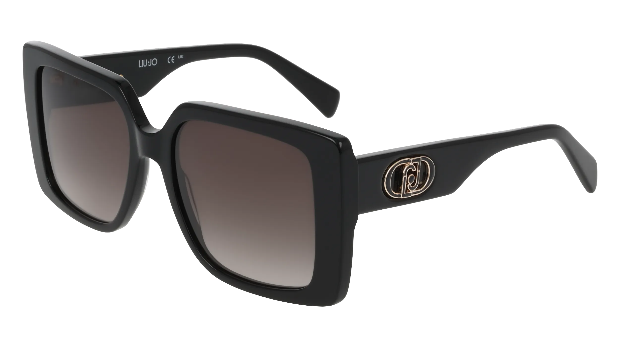 Liu Jo LJ816S 001 Occhiali da sole Acetato Nero Squadrata Normale - immagine 1