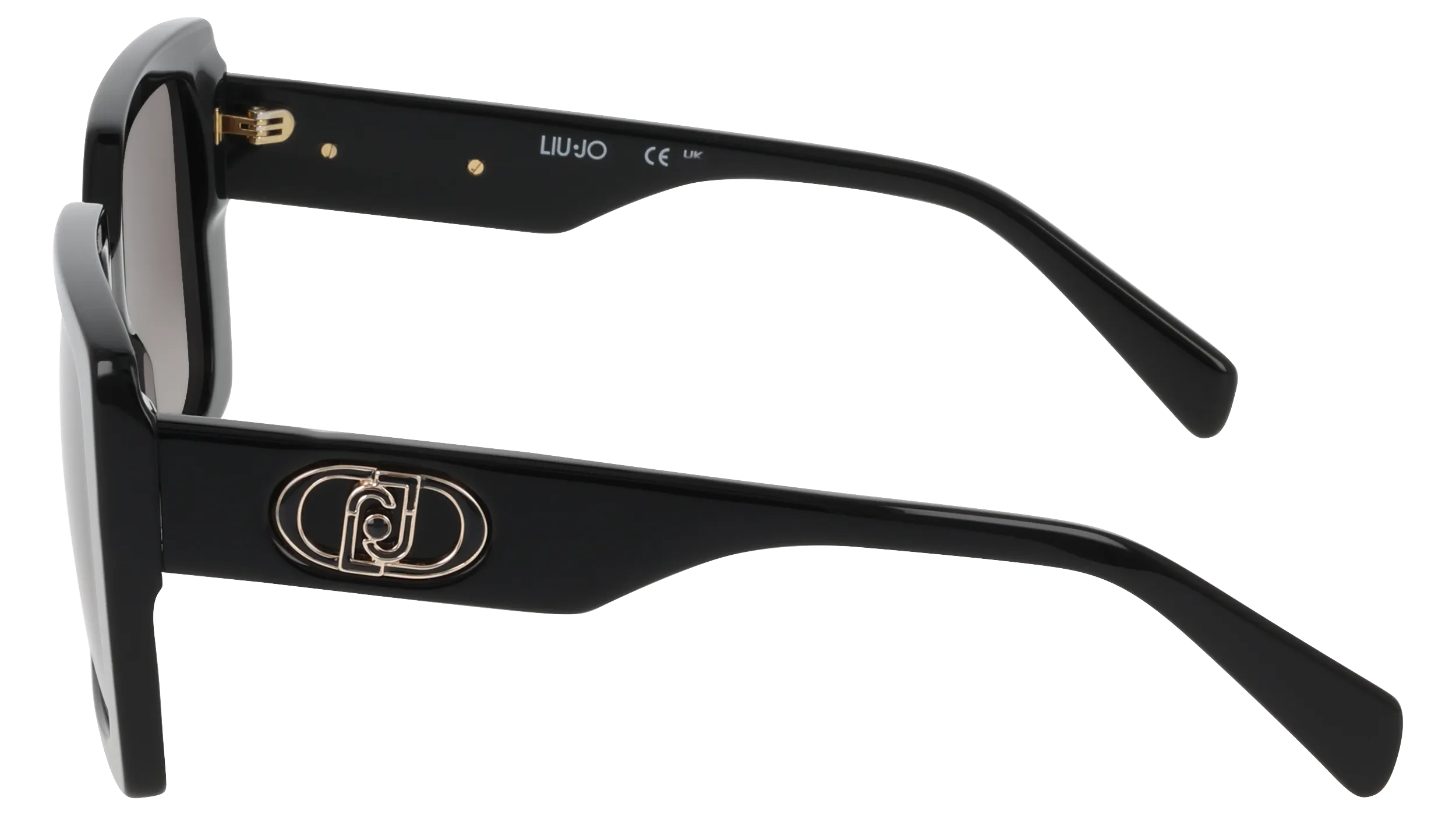 Liu Jo LJ816S 001 Occhiali da sole Acetato Nero Squadrata Normale - immagine 3