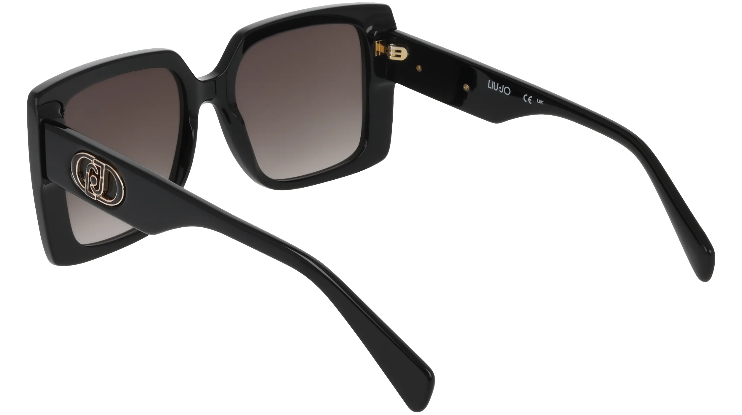 Liu Jo LJ816S 001 Occhiali da sole Acetato Nero Squadrata Normale - immagine 4