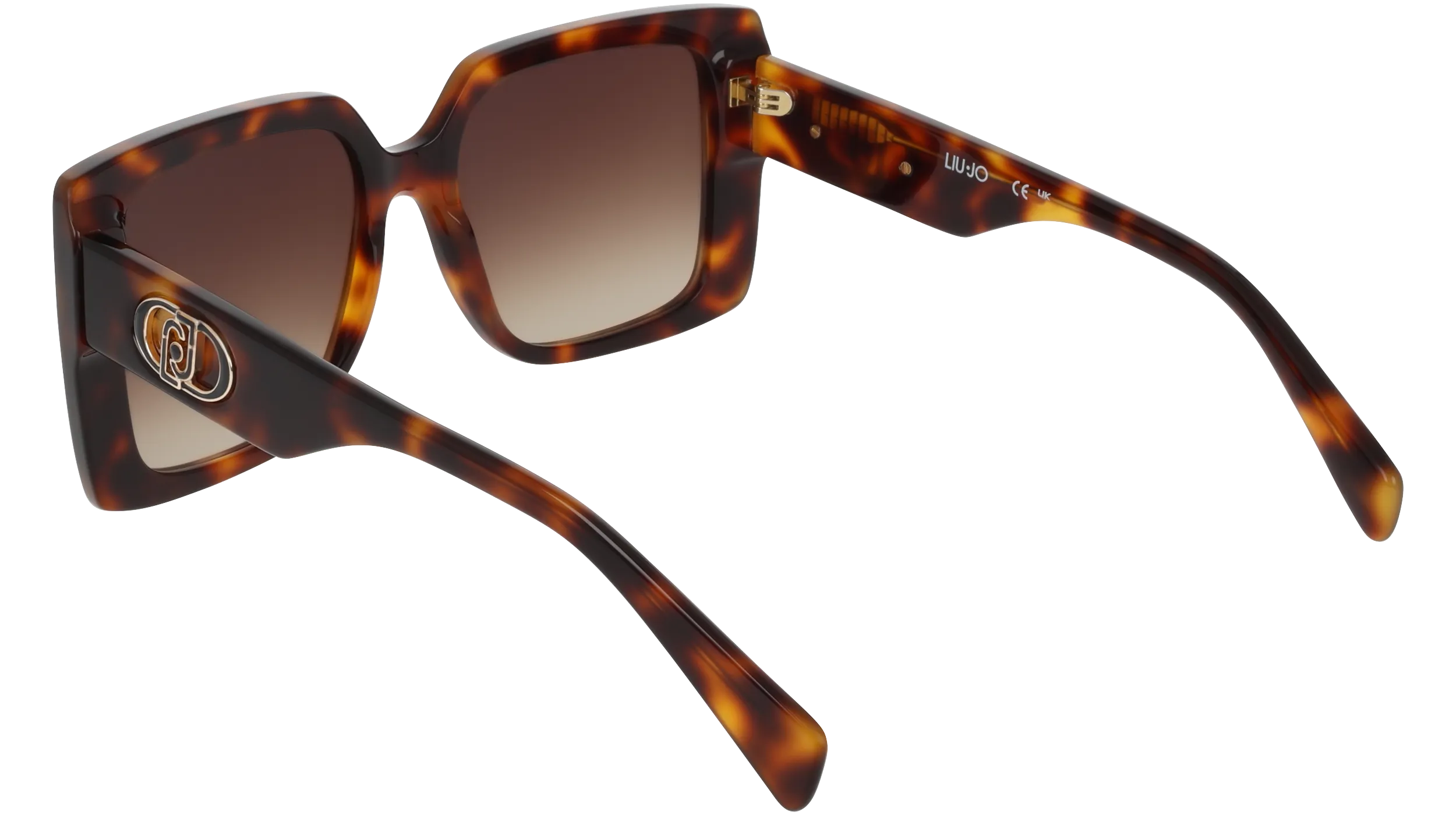 Liu Jo LJ816S 240 Occhiali da sole Acetato Havana Squadrata Normale - immagine 4