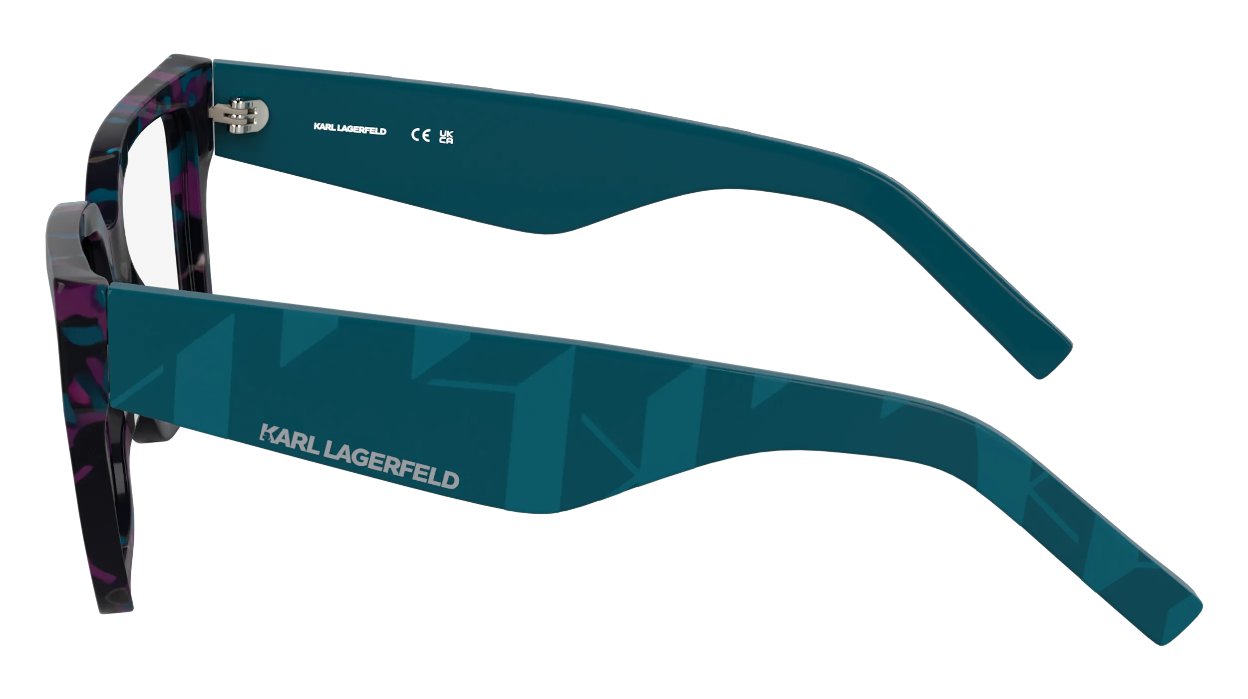 Karl Lagerfeld KL6201 434 Montature da vista Acetato Squadrata Normale - immagine 3