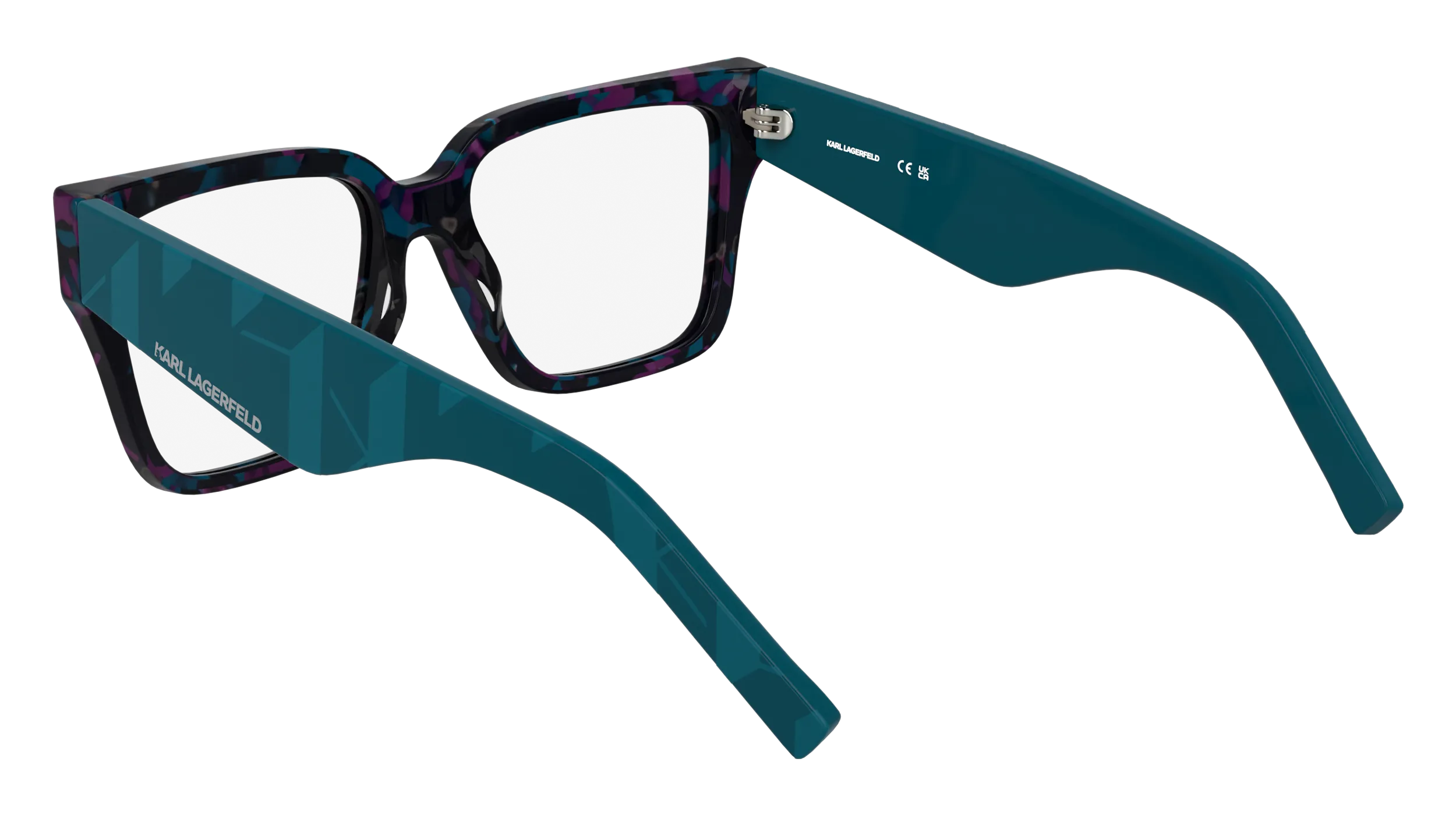 Karl Lagerfeld KL6201 434 Montature da vista Acetato Squadrata Normale - immagine 4