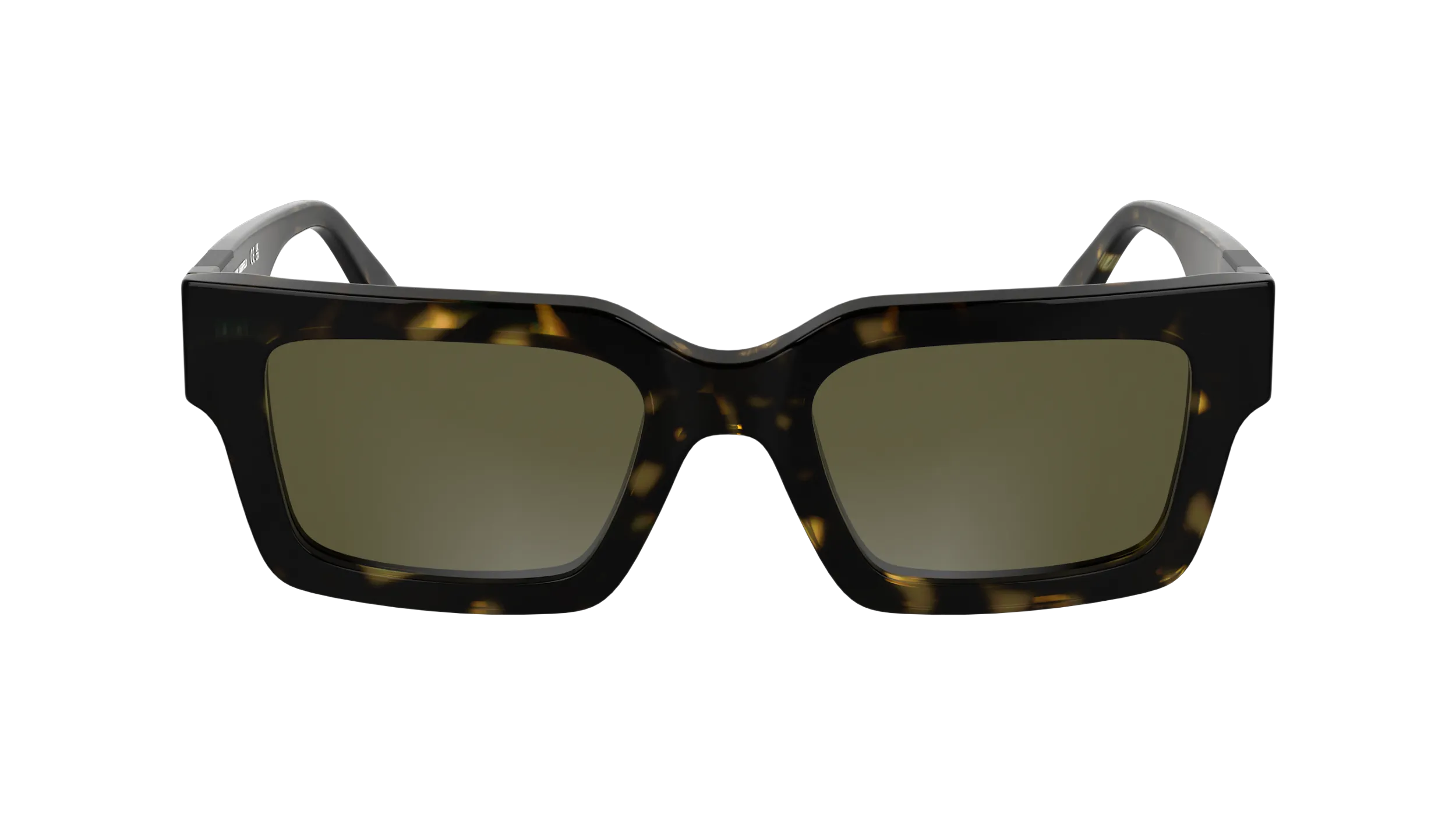 Karl Lagerfeld KL6182S 242 Occhiali da sole Acetato Havana Marrone Squadrata Normale - immagine 2