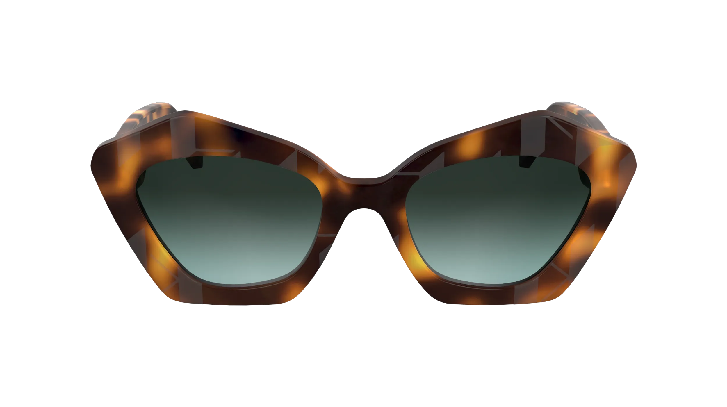 Karl Lagerfeld KL6199S 242 Occhiali da sole Acetato Havana Squadrata Normale - immagine 2