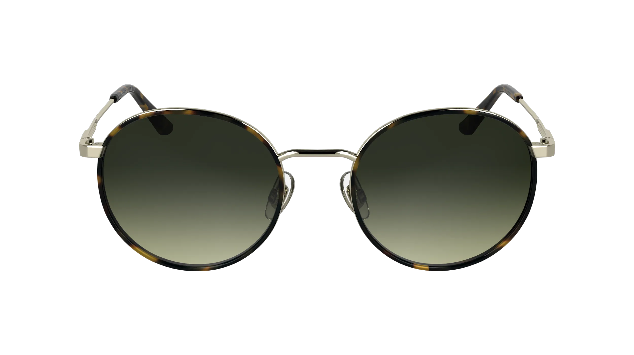 Calvin Klein CK25101S 235 Occhiali da sole Metallo Havana Marrone Rotonda Normale - immagine 2