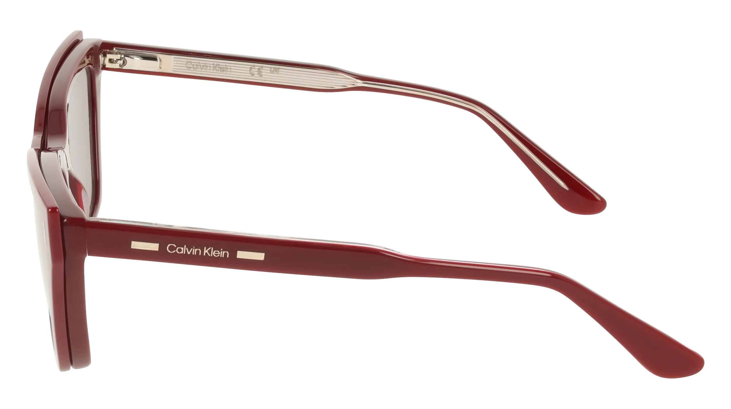 Calvin Klein CK25531MAG-SET 605 Montature da vista Acetato Bordeaux Cat Eye Normale - immagine 3