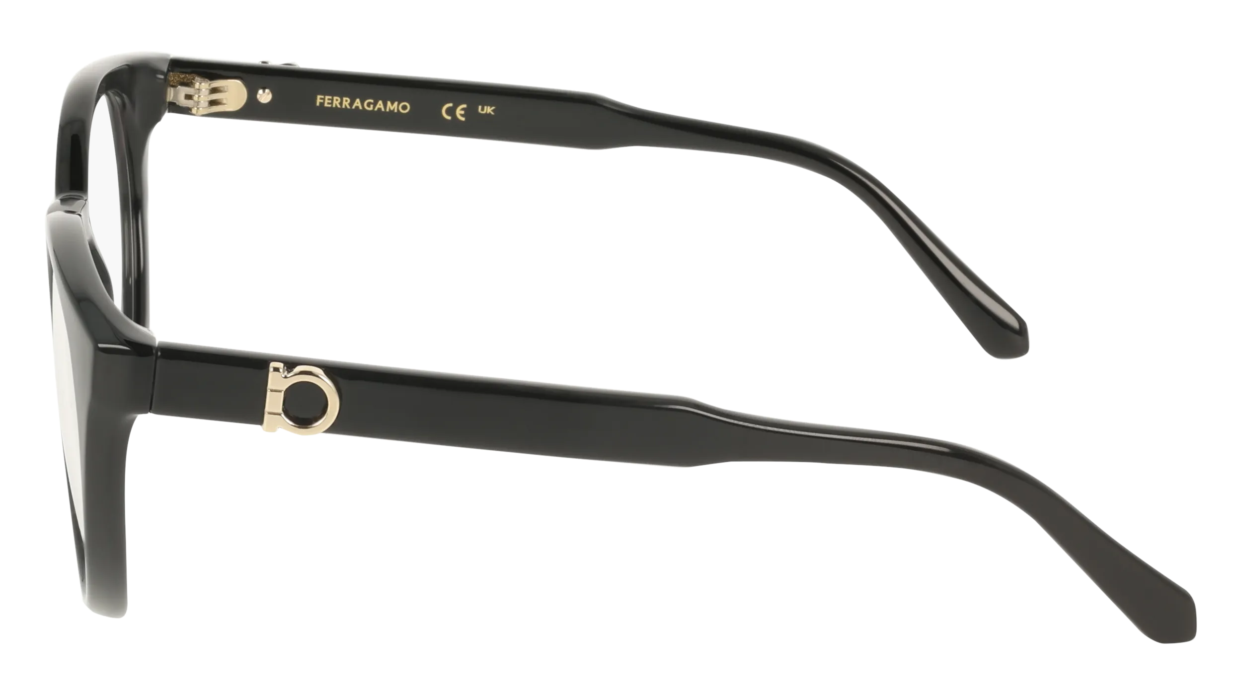 Ferragamo SF3032E 001 Montature da vista Nero Geometrica Normale - immagine 3