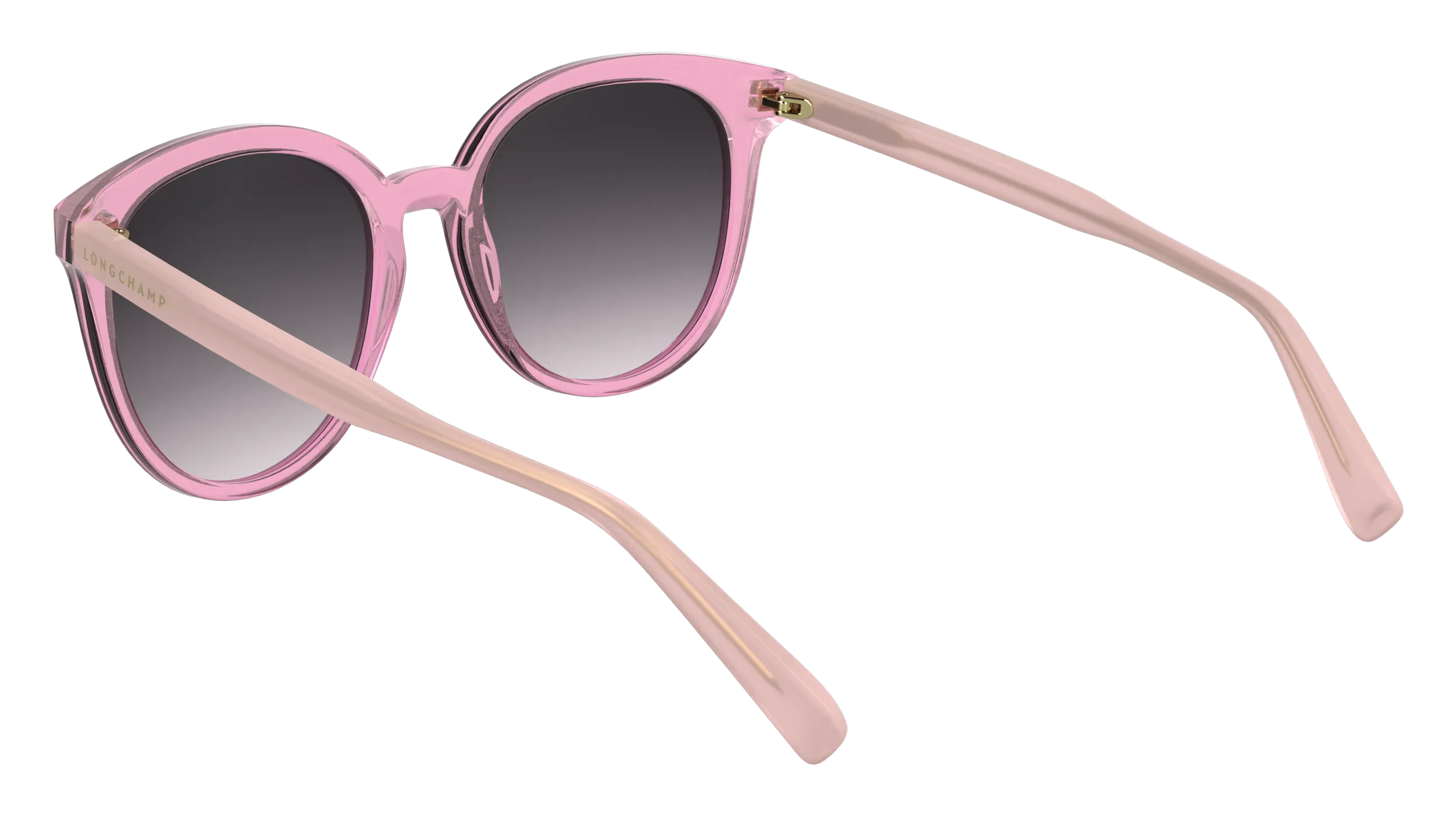 LONGCHAMP LO752S 650 Occhiali da sole Acetato Rosa Rotonda Normale - immagine 4