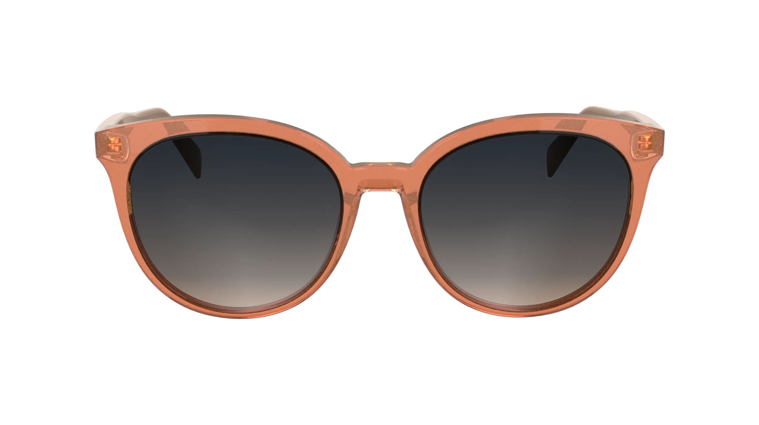 LONGCHAMP LO752S 842 Occhiali da sole Acetato Arancione Rotonda Normale - immagine 2